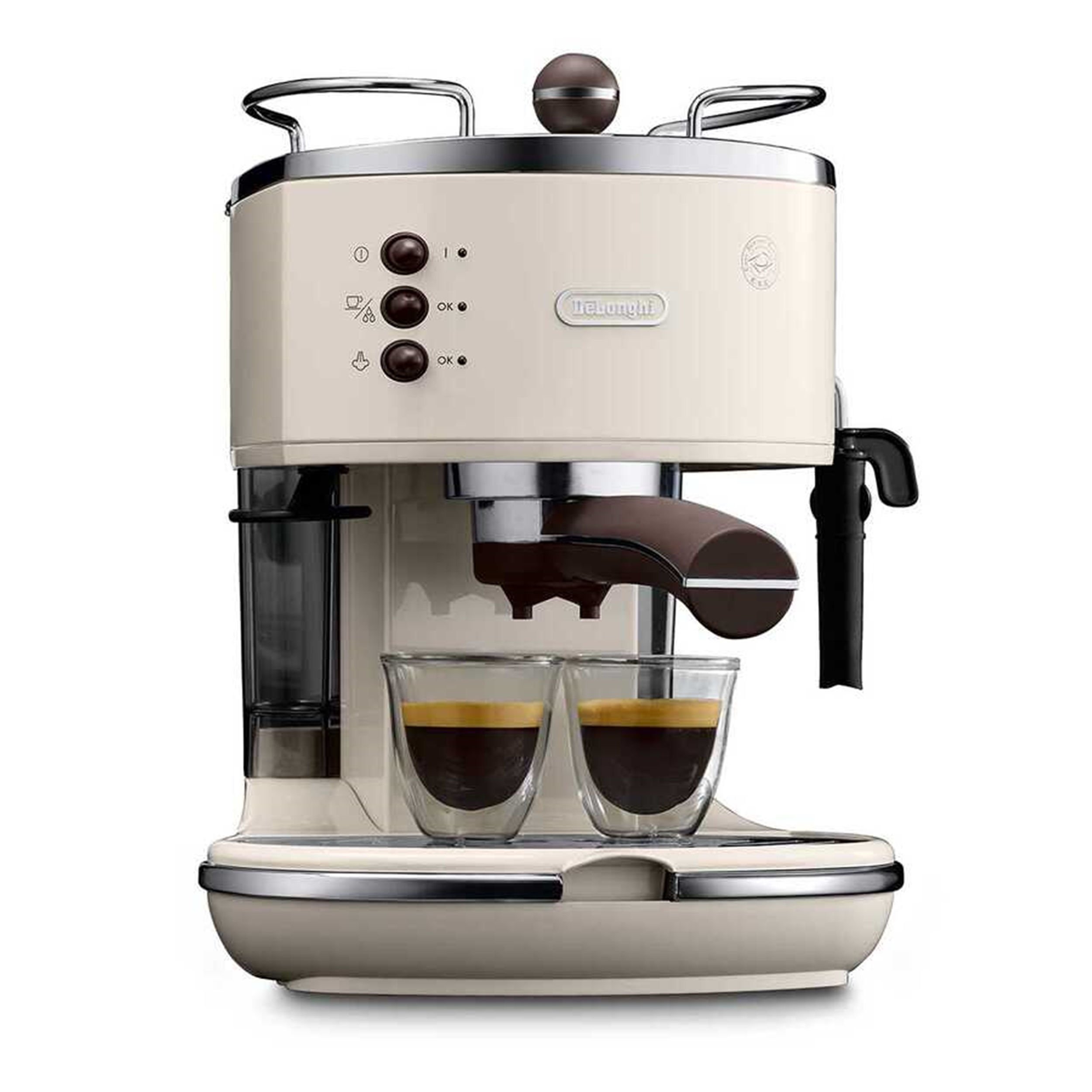 DeLonghi Bej Barista Tipi Manuel İcona Vintange Espresso Makinesi (42000002)