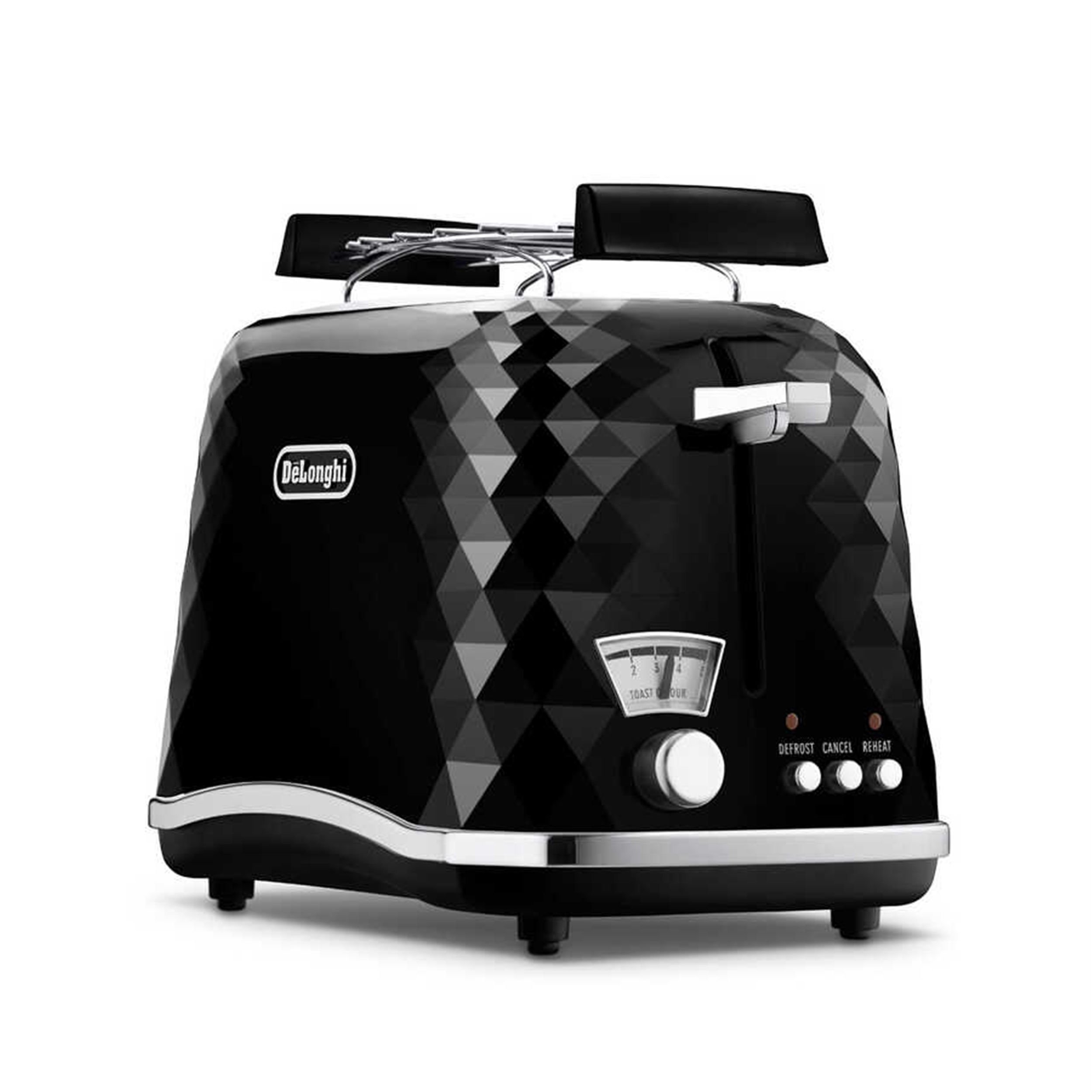 DeLonghi Siyah Brillante İki Dilim Ekmek Kızartma Makinesi (42000012)