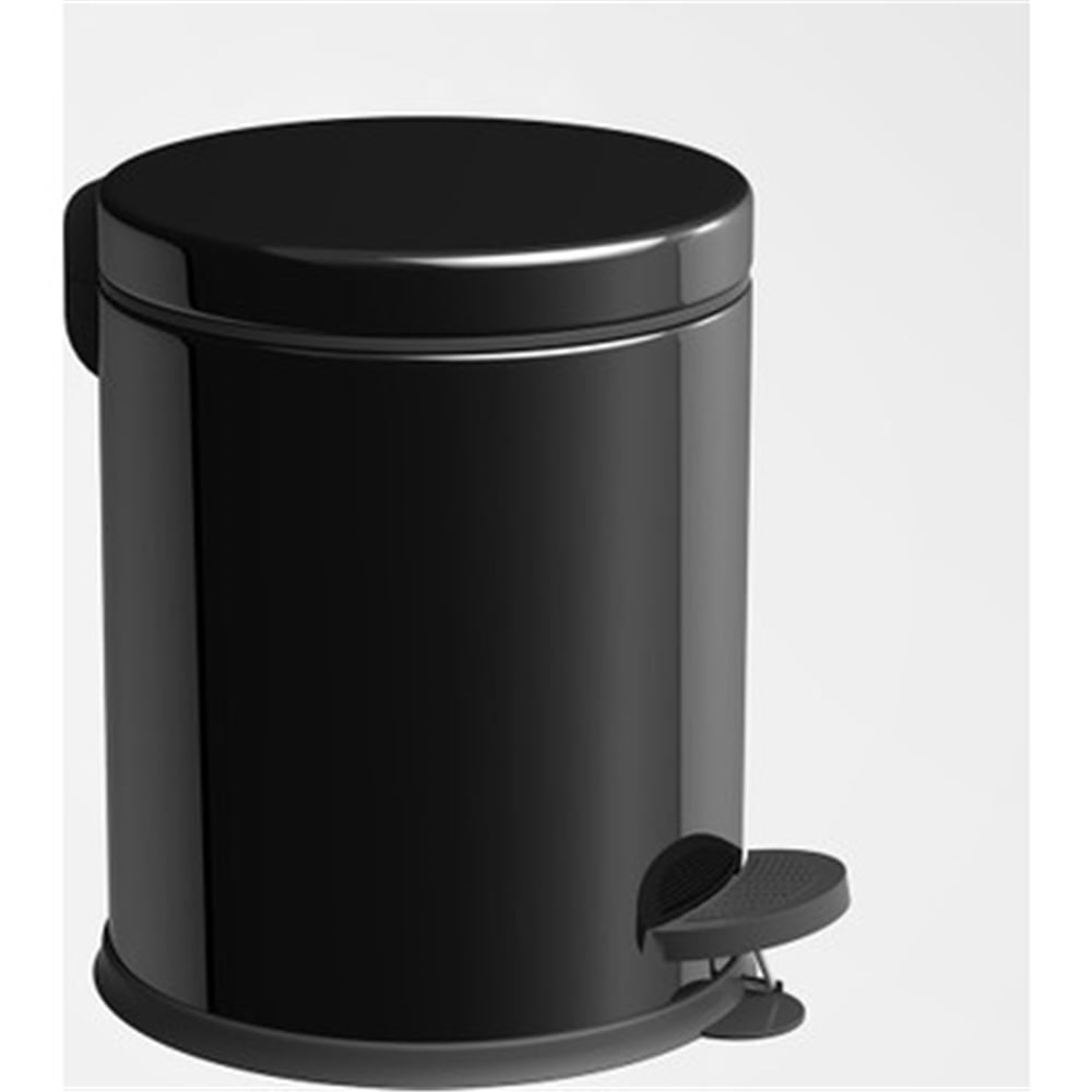 Maxiflow Siyah 5 Litre Pedallı Çöp Kovası (4501.2028S.102.05)