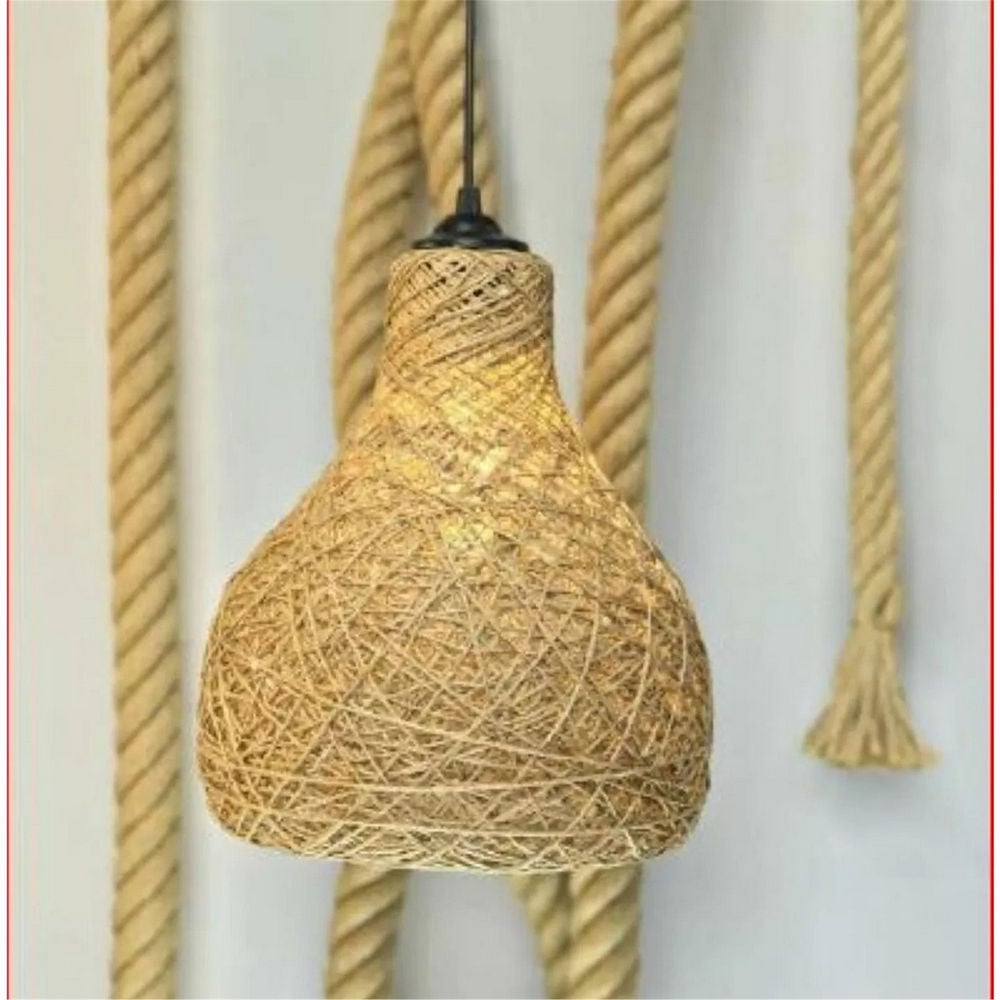 Tek-İş 25x28 cm Jut Sarkıt Huni Avize (529211)