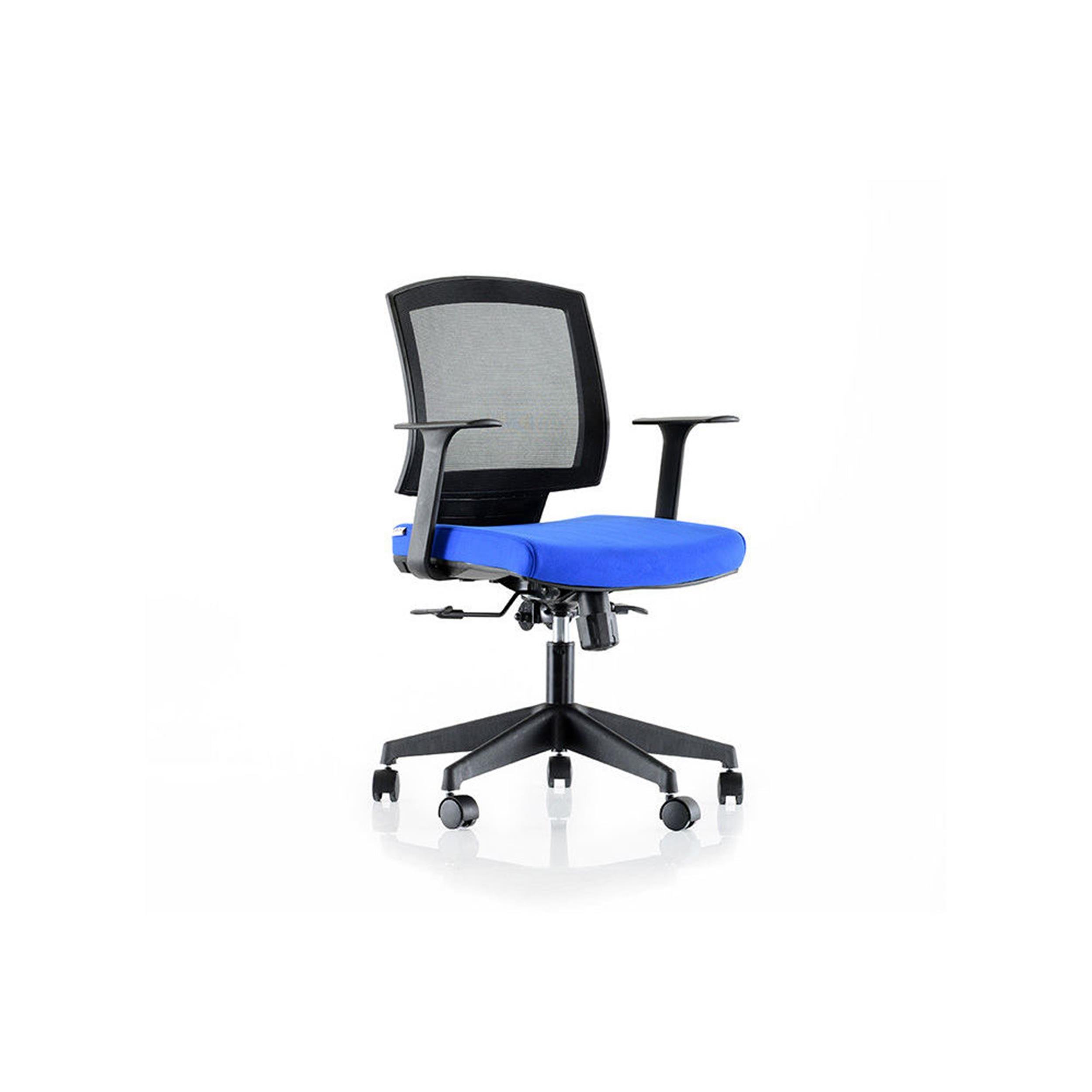 Goldsit Mavi Reks One 100 P Fileli Ofis Sekreter - Şef Çalışma Koltuğu (552001.M)