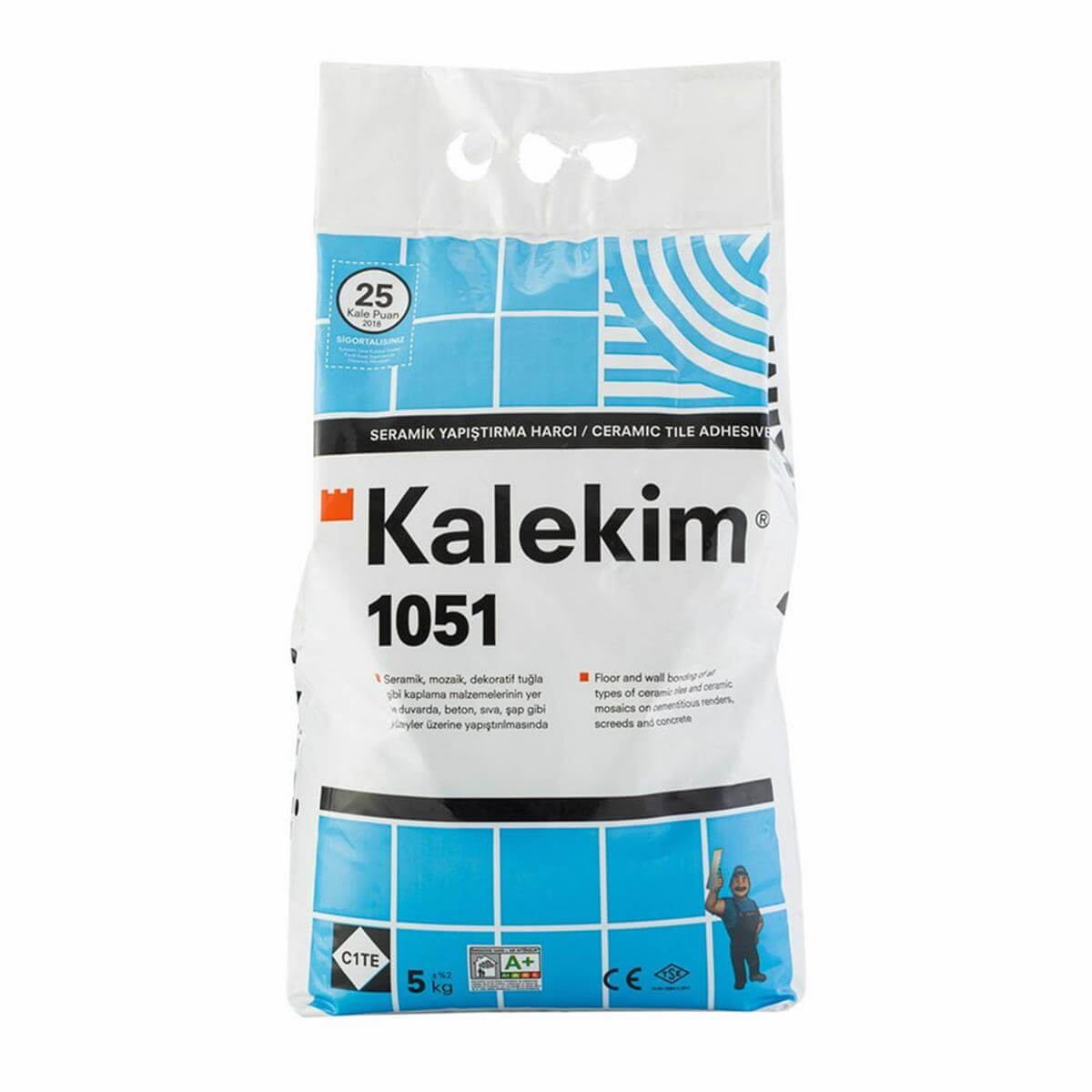 Kalekim Gri 5 Kg Seramik Yapıştırma Harcı (6000000512)