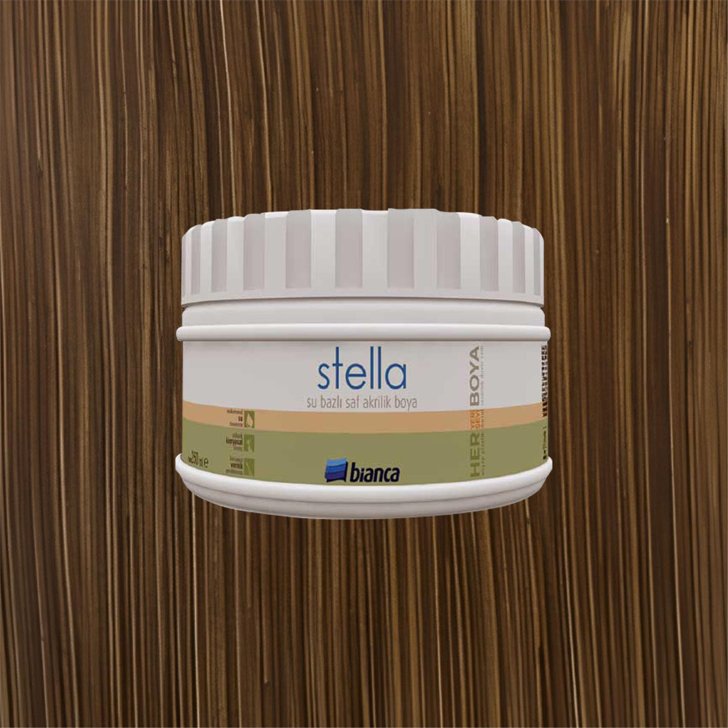 Bianca Ceviz 250 Ml. Stella Su Bazlı Saf Akrilik Boya (611H_0702_0.25)