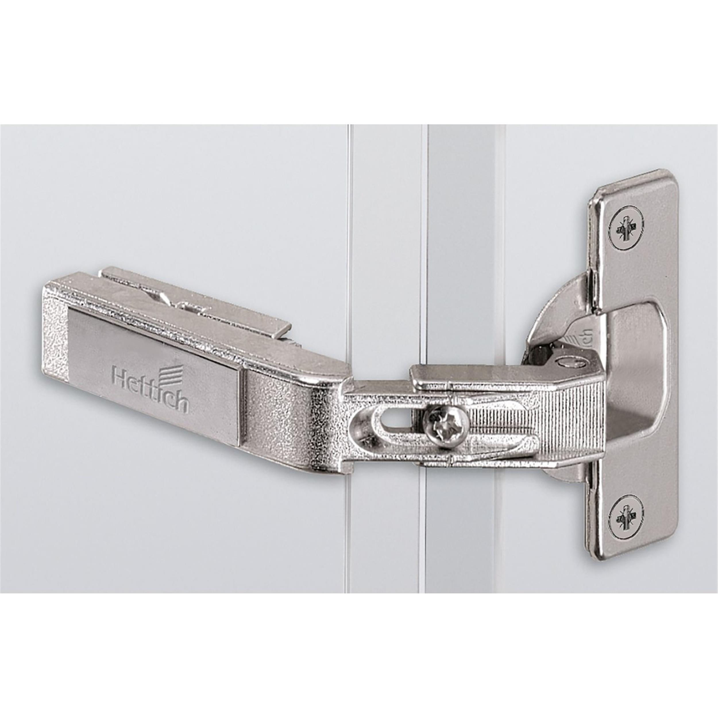 Hettich İntermat 50-60 Derece Düz Köşe Dolap Menteşesi (Taban Hariç) (9046608)