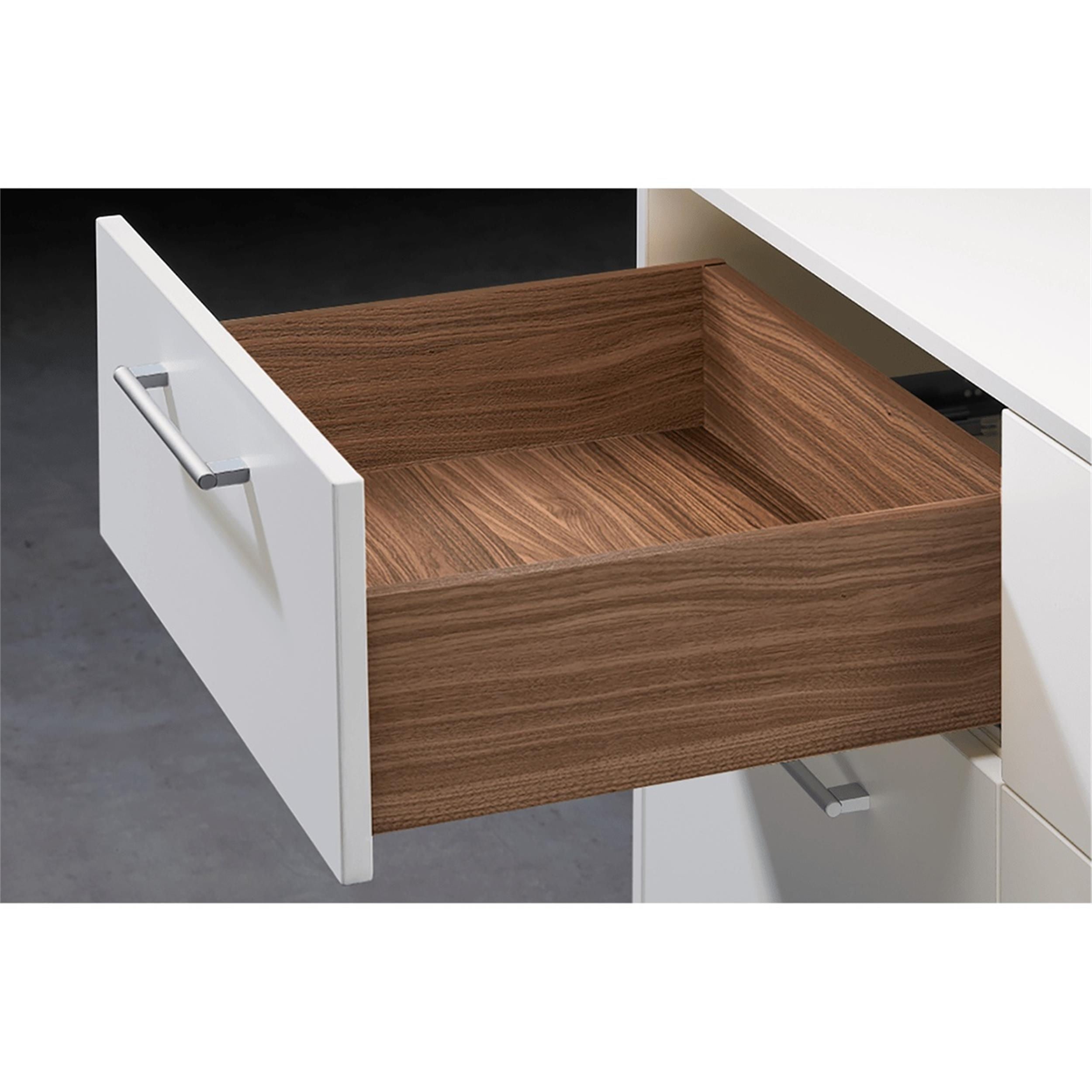 Hettich 50 cm Quadro Frenli Kısmi Tek Açılım Sol Ray (9267410)