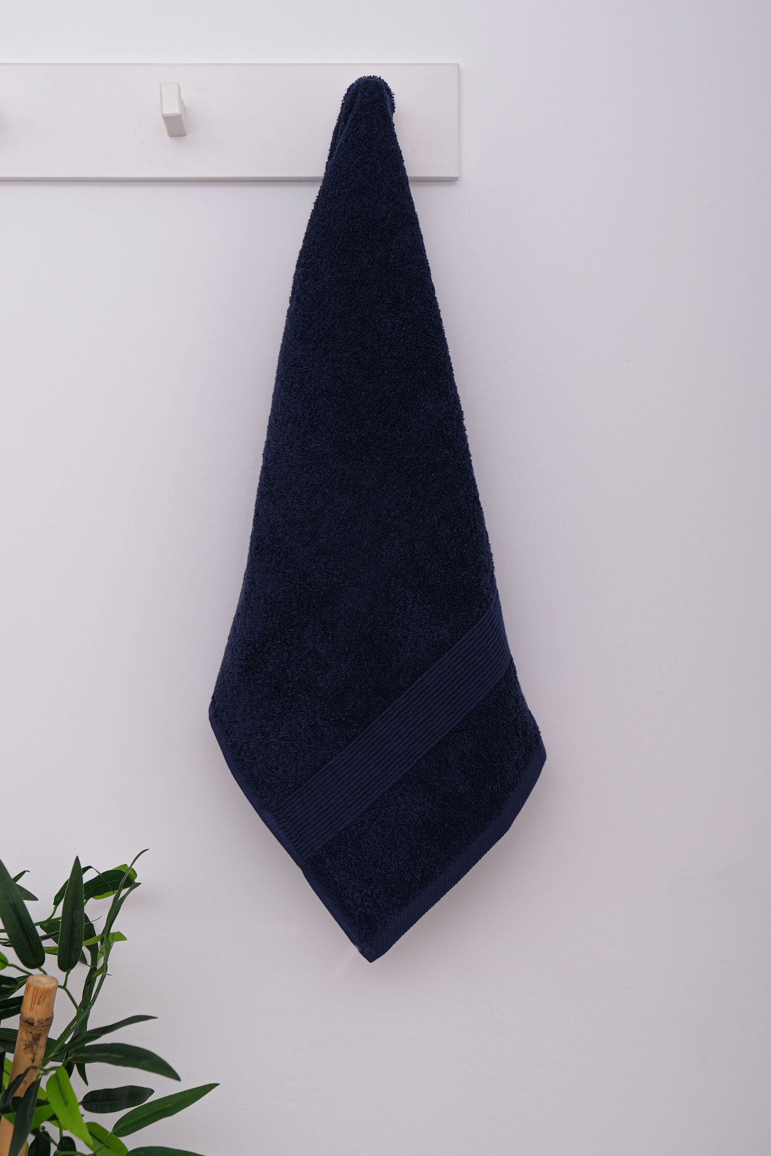 Afeks Home Lacivert 50x90 cm Pamuk Havlu (AFEKSHOME.40019)