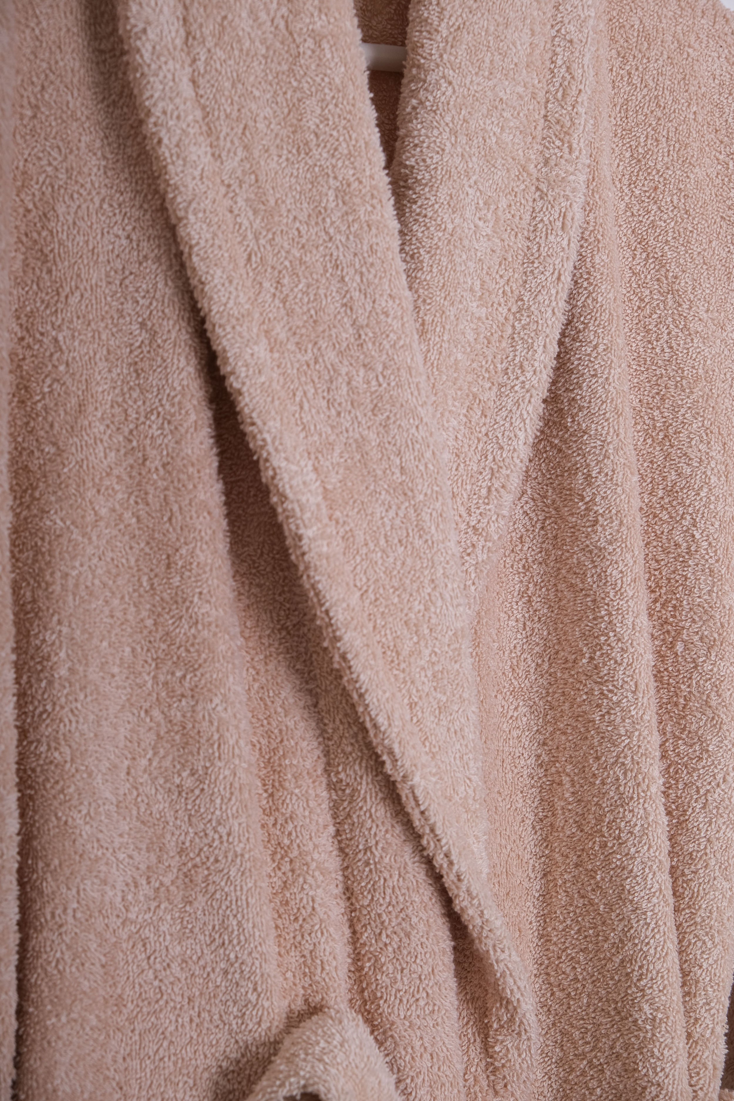 Afeks Home Cappiccino L-XL Beden Şal Yaka Bornoz (AFEKSHOME.40045)