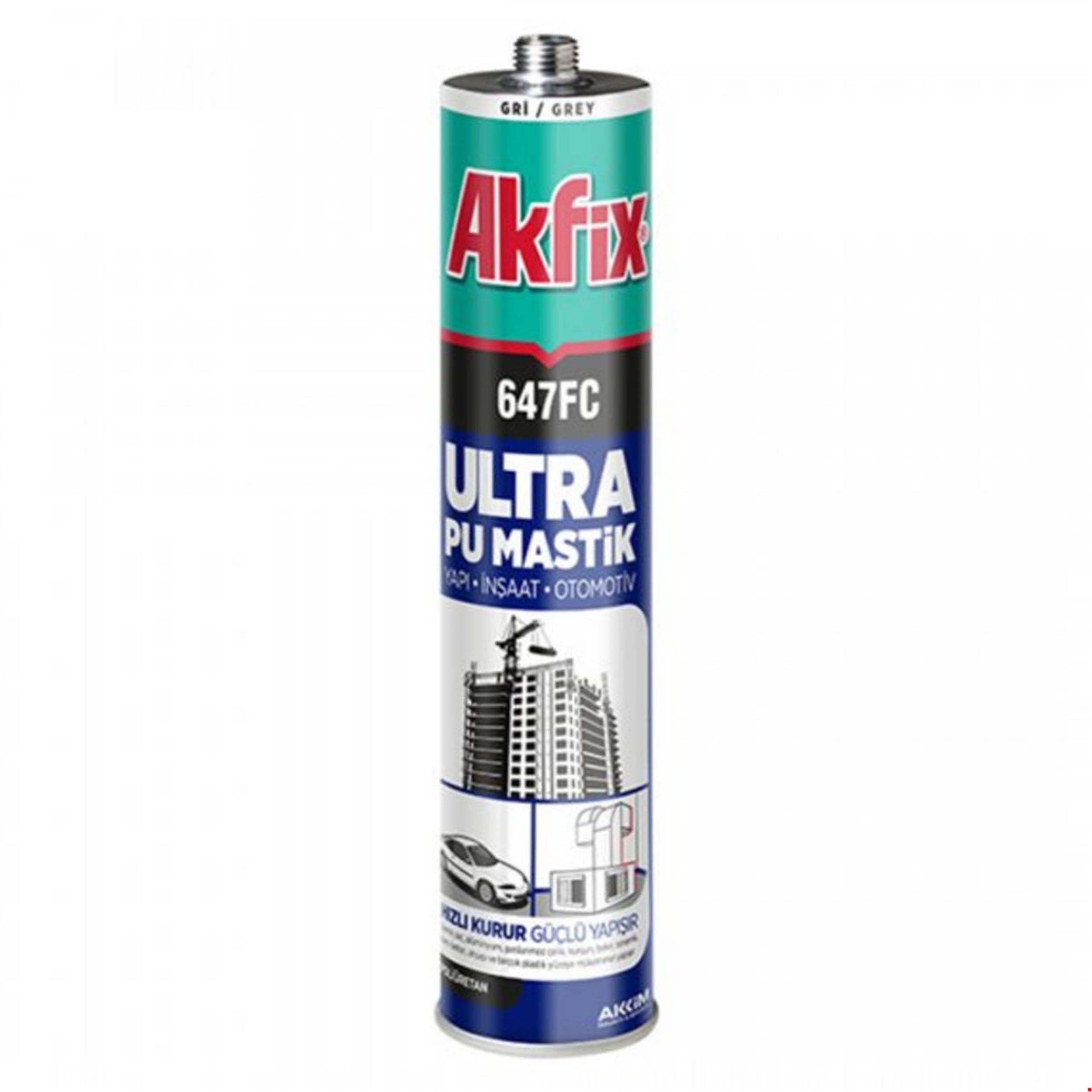 Akfix Siyah 280 Ml. PU Mastik (AKFIX.AA473)