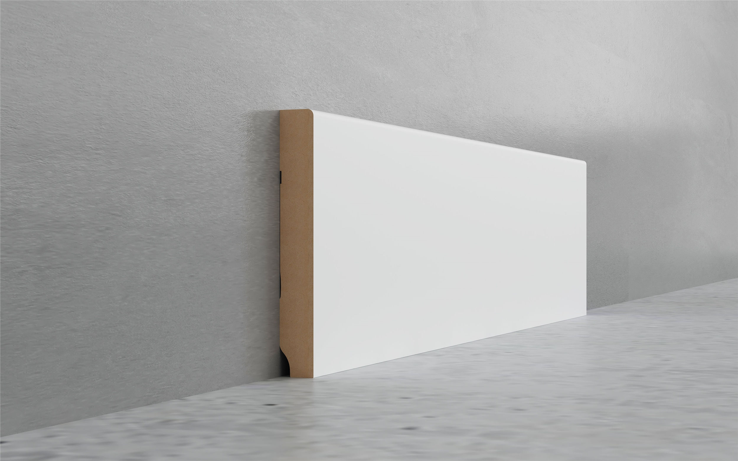 Deluxe Beyaz Yapışkanlı Süpürgelik (AKSÜPER.152 10 YS33)