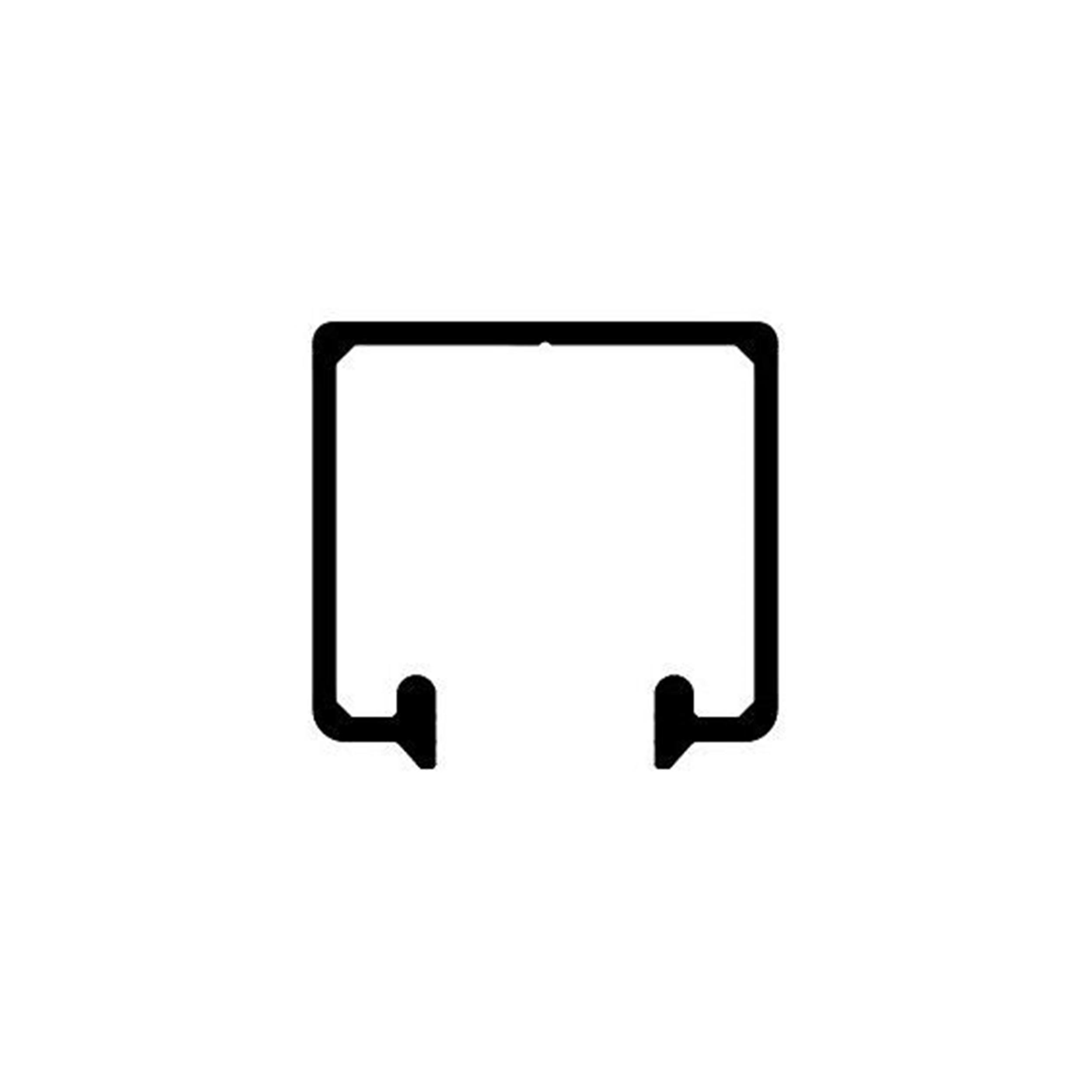 Albatur Mat Eloksal 2 Metre Üst Ray (ALB-M50 7445 410*2)