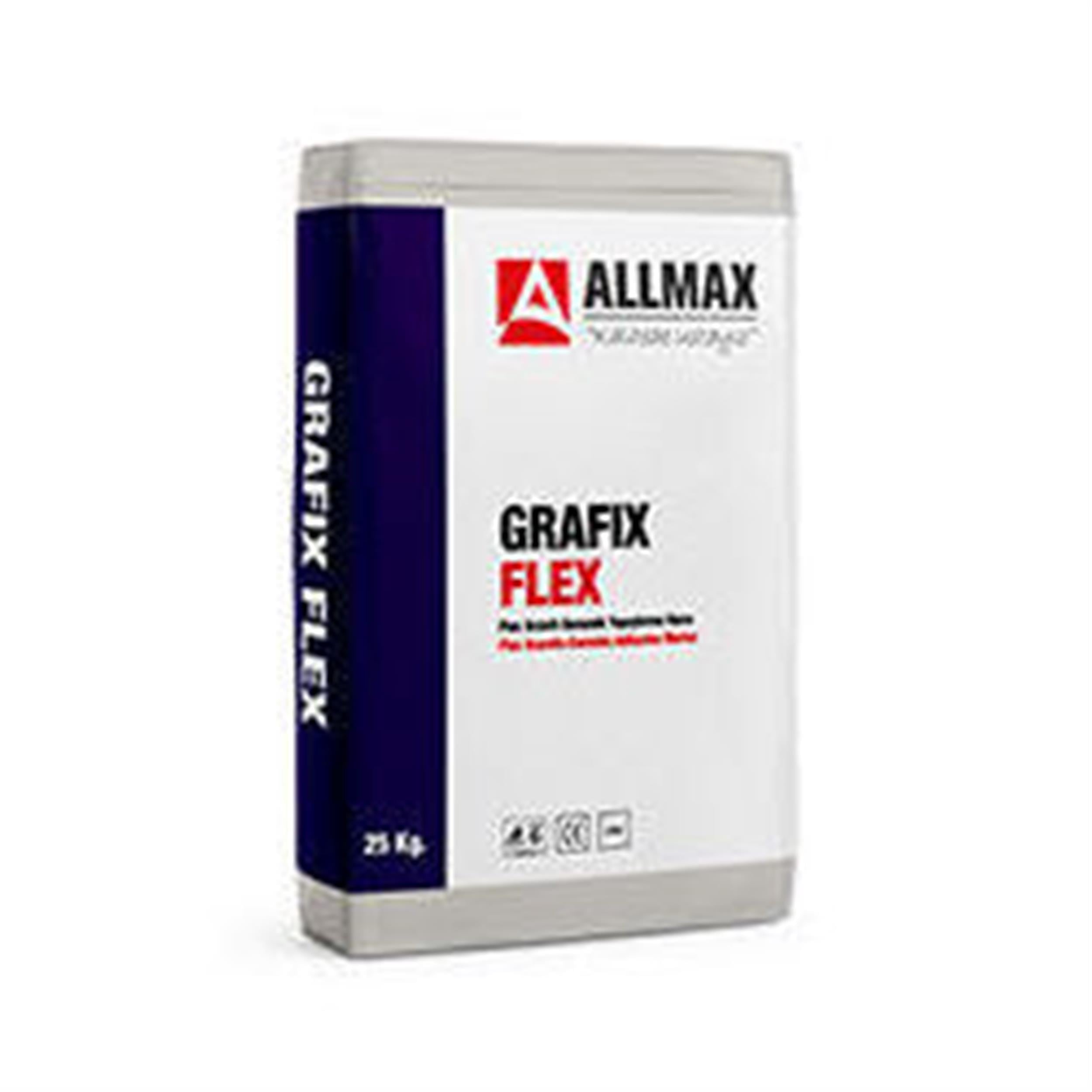 Allmax Gri 25 Kg Grafix Flex Granit Seramik Yapıştırma Harcı (ALLMAX.GRAFIX FLEX)