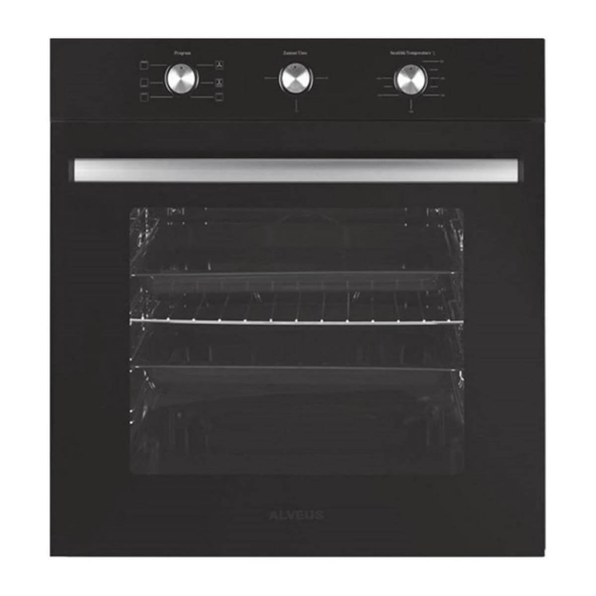 Alveus Siyah Cam MFA 614 Ankastre Fırın (ALVEUS.MFA615.SİYAH)