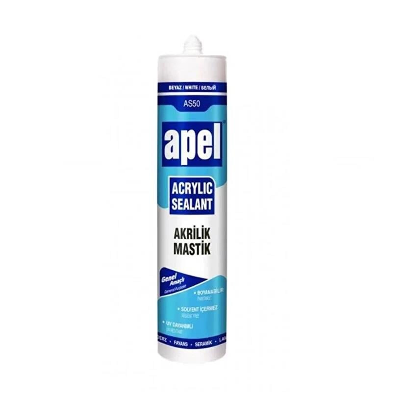 APEL Beyaz 500 Gr. Akrilik Mastik (APEL.HAAMB500)