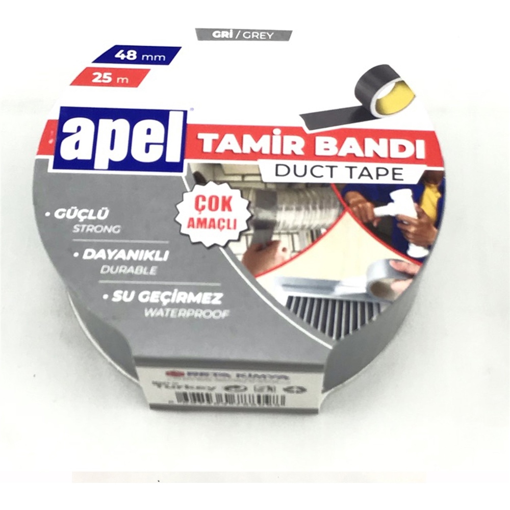 APEL Gri 48 mm 25 Metre Tamir Bandı (APEL.114)