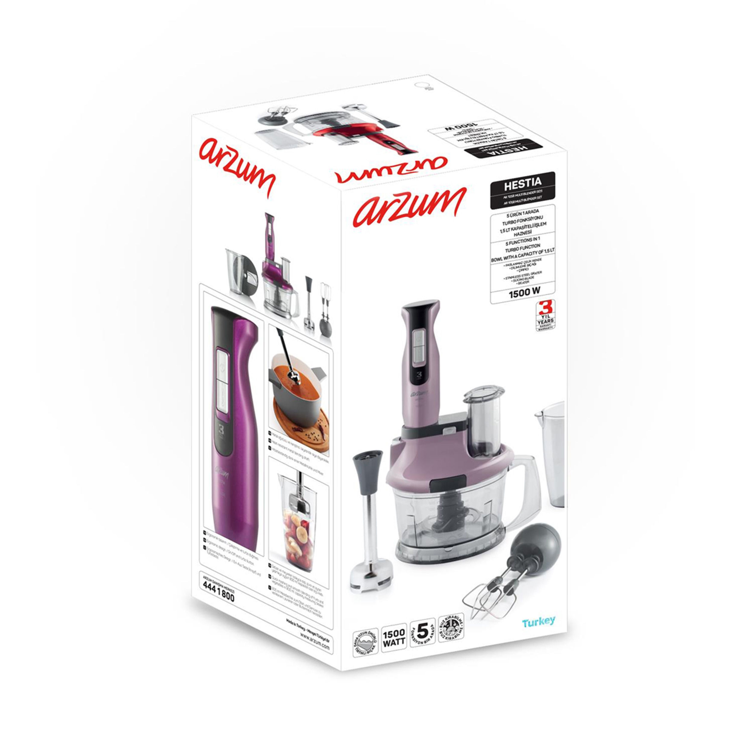 Arzum Dreamline Hestia Multi Blender Seti (AR1058)