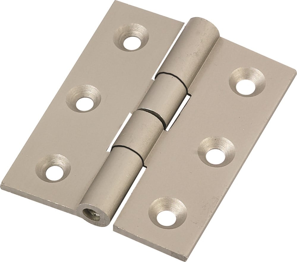 ARPAT 6 cm X 4 cm ALÜMiNYUM NORMAL SABiT MENTEŞE SATEN (AR-A184-01)
