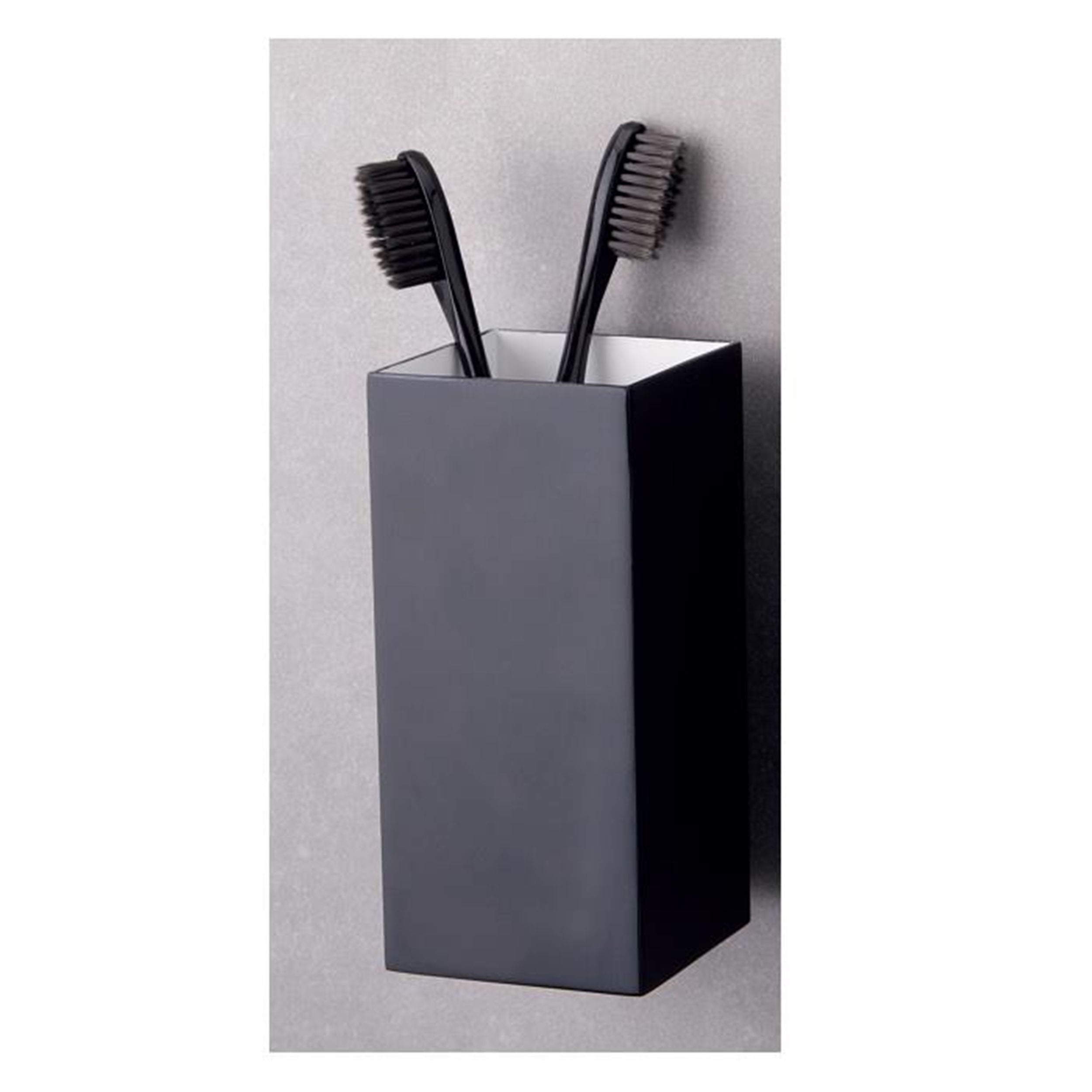 System Siyah Diş Fırçalık (BA1015 007 AL6)