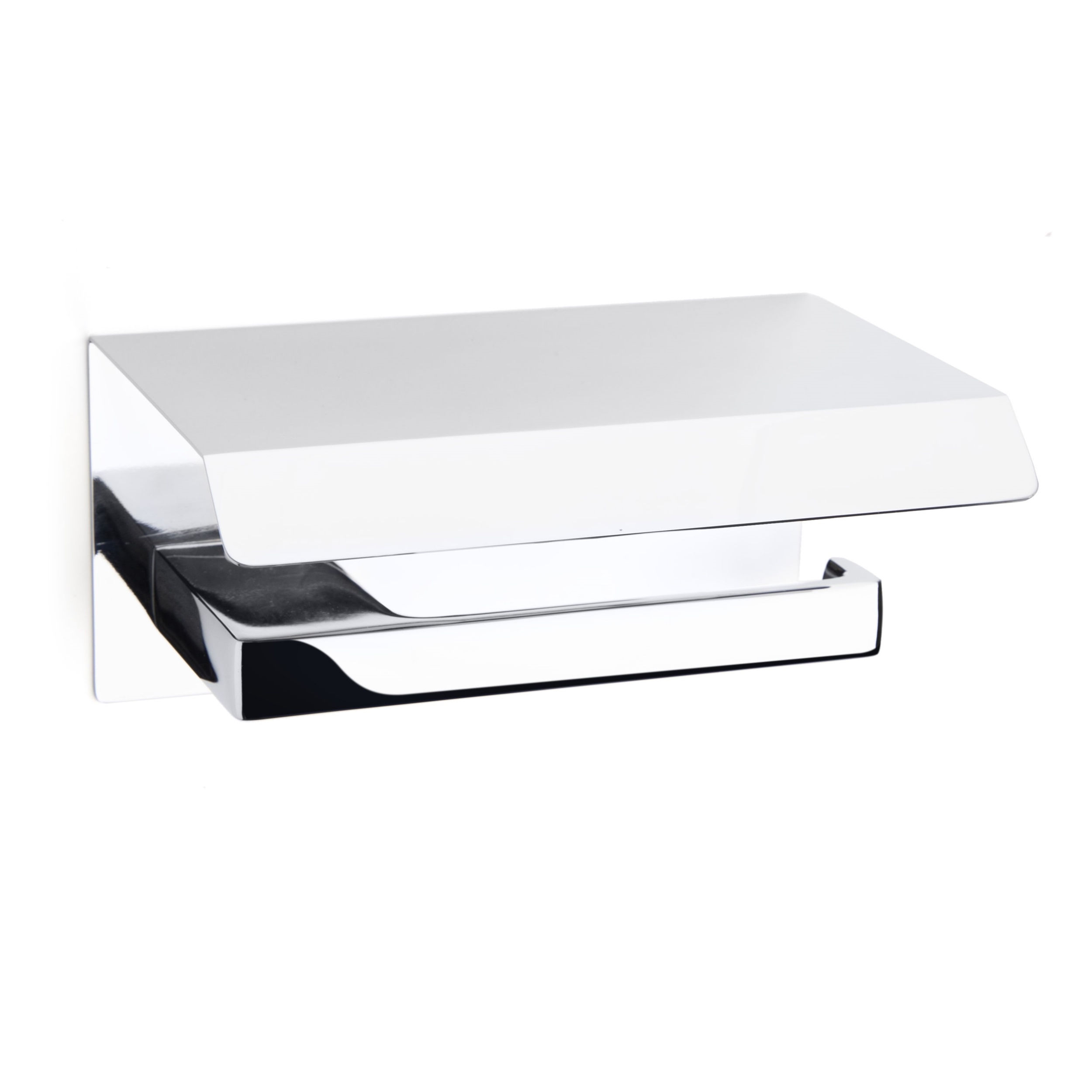 System Krom Flat Kapaklı Tuvalet Kağıtlığı (BA1019 011 CR)