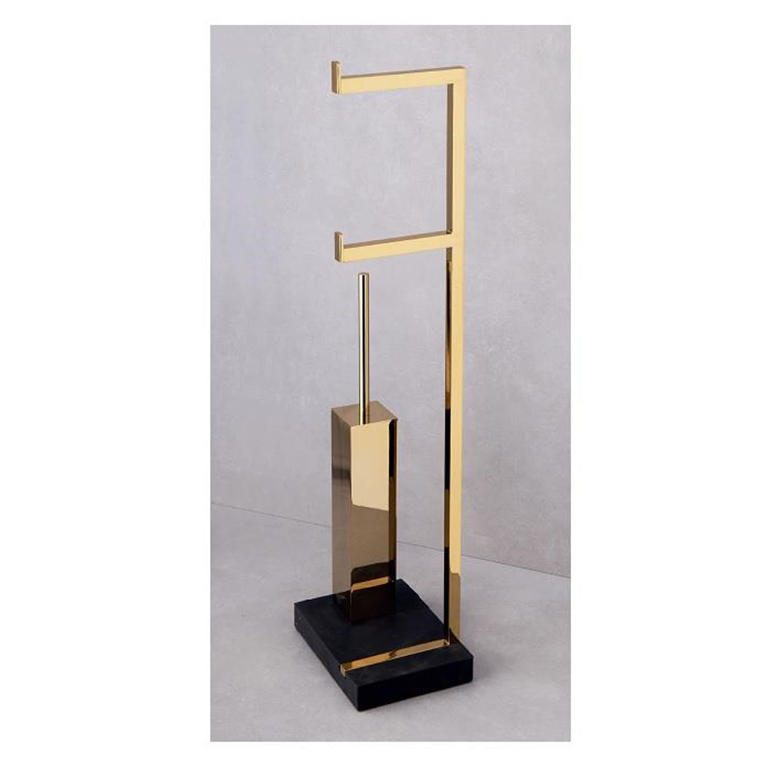 System Altın Hareketli WC Set (BA4008 050 GL)