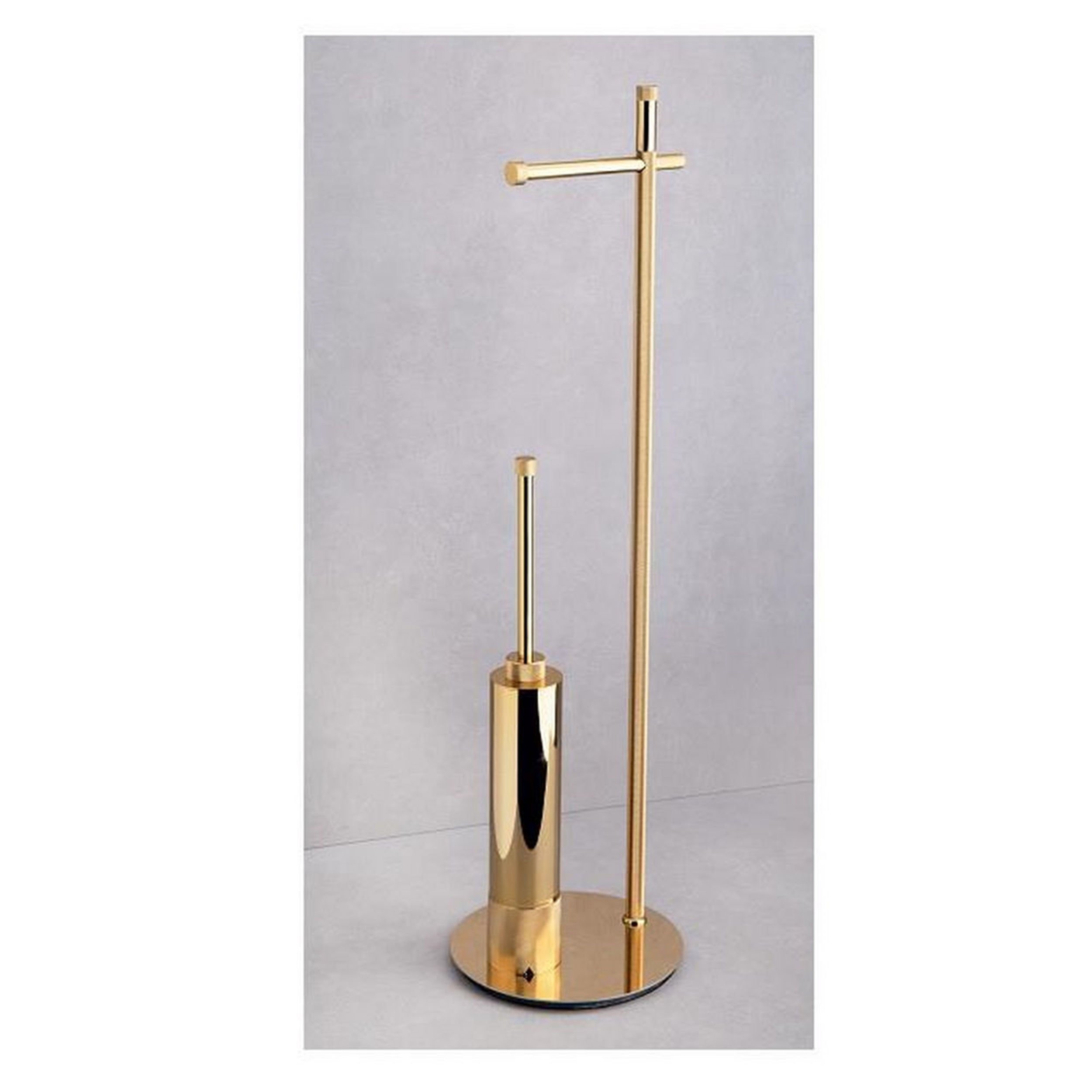 System Altın Hareketli WC Set (BA4011 048 GL)