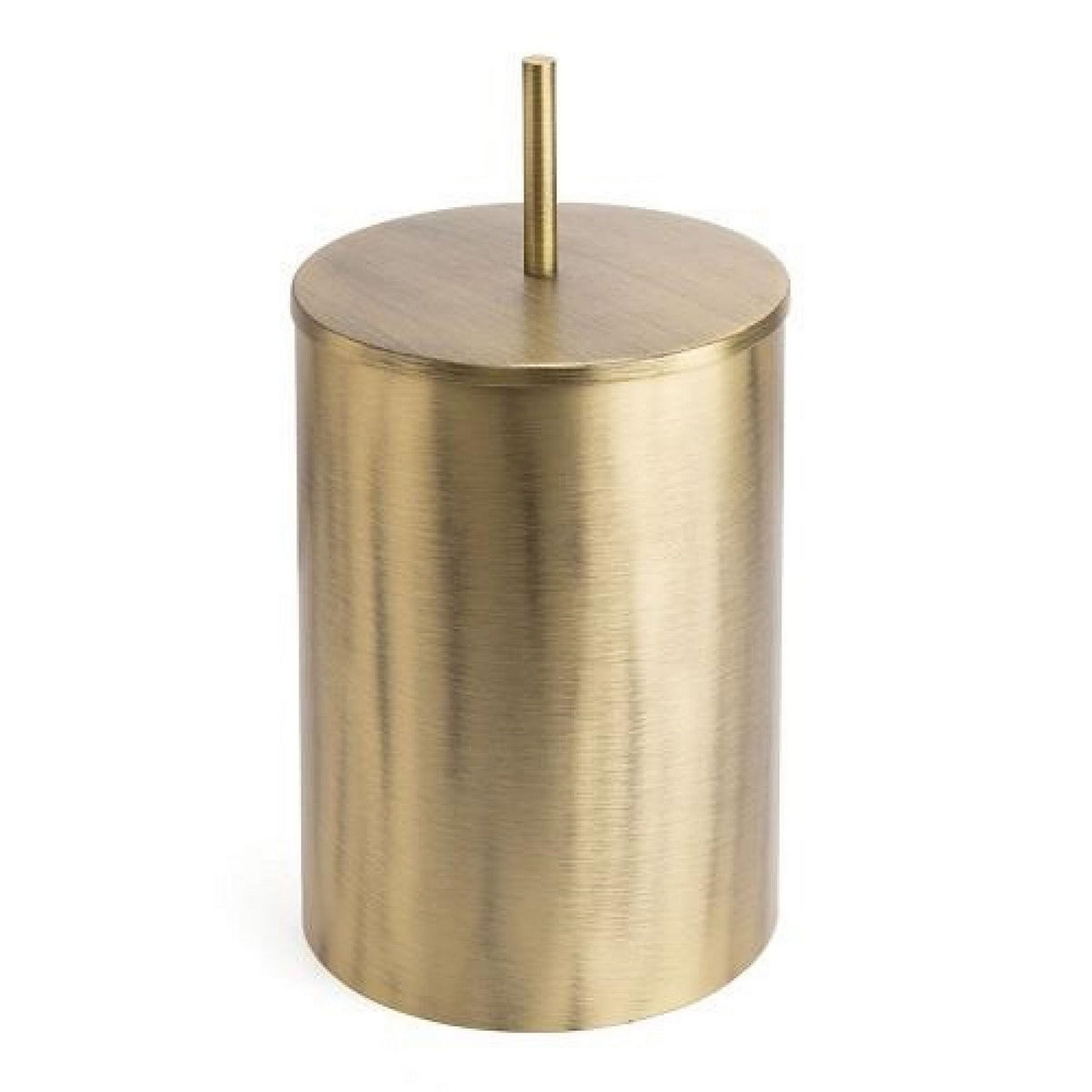 System Antik Saten Mat Çöp Kovası (BA4014 031 ABM-ABM)