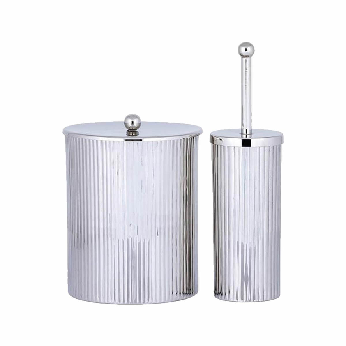 System Parlak Nikel 2 Parça Banyo Seti (BA6001 061 PN)