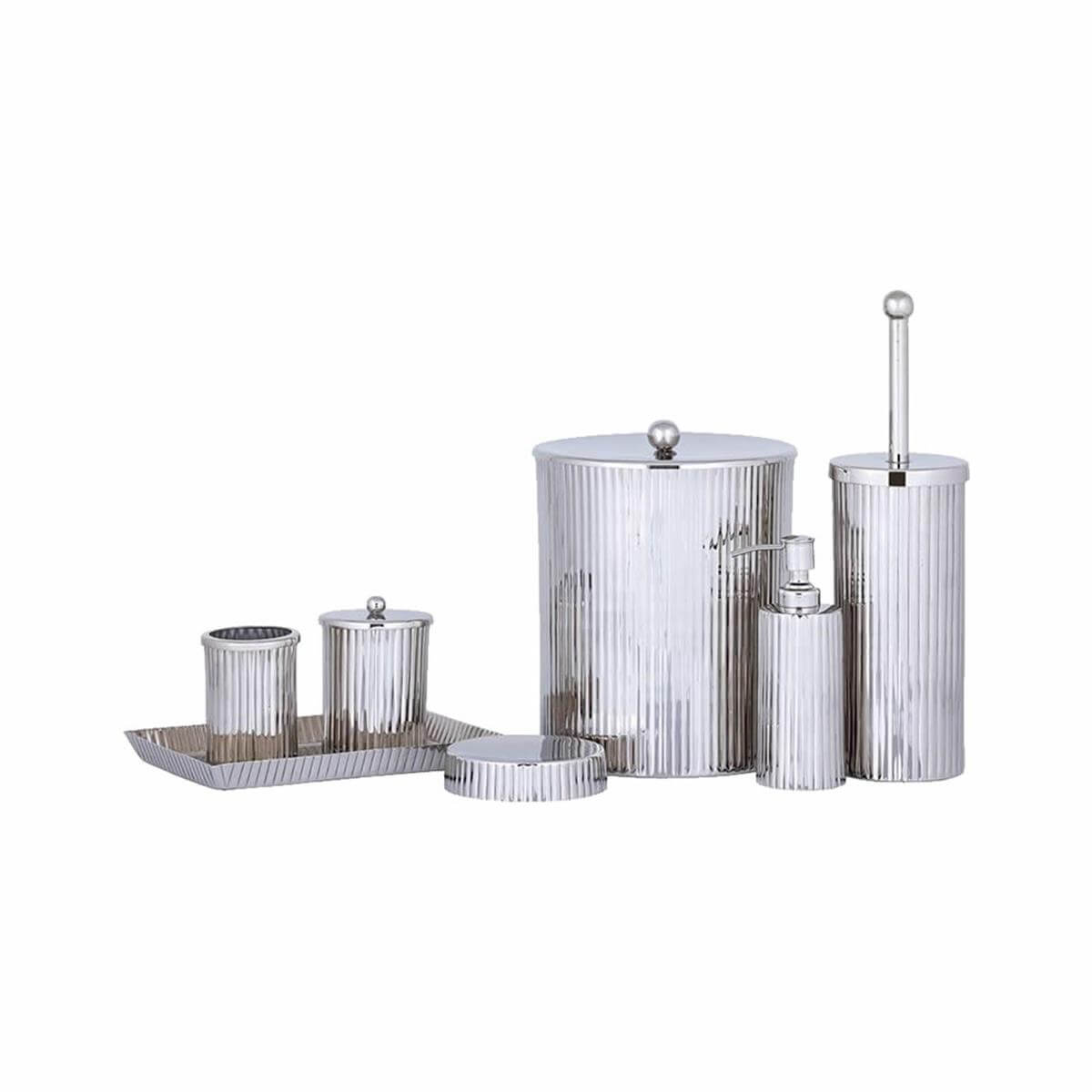 System Parlak Nikel 2 Parça Banyo Seti (BA6001 061 PN)