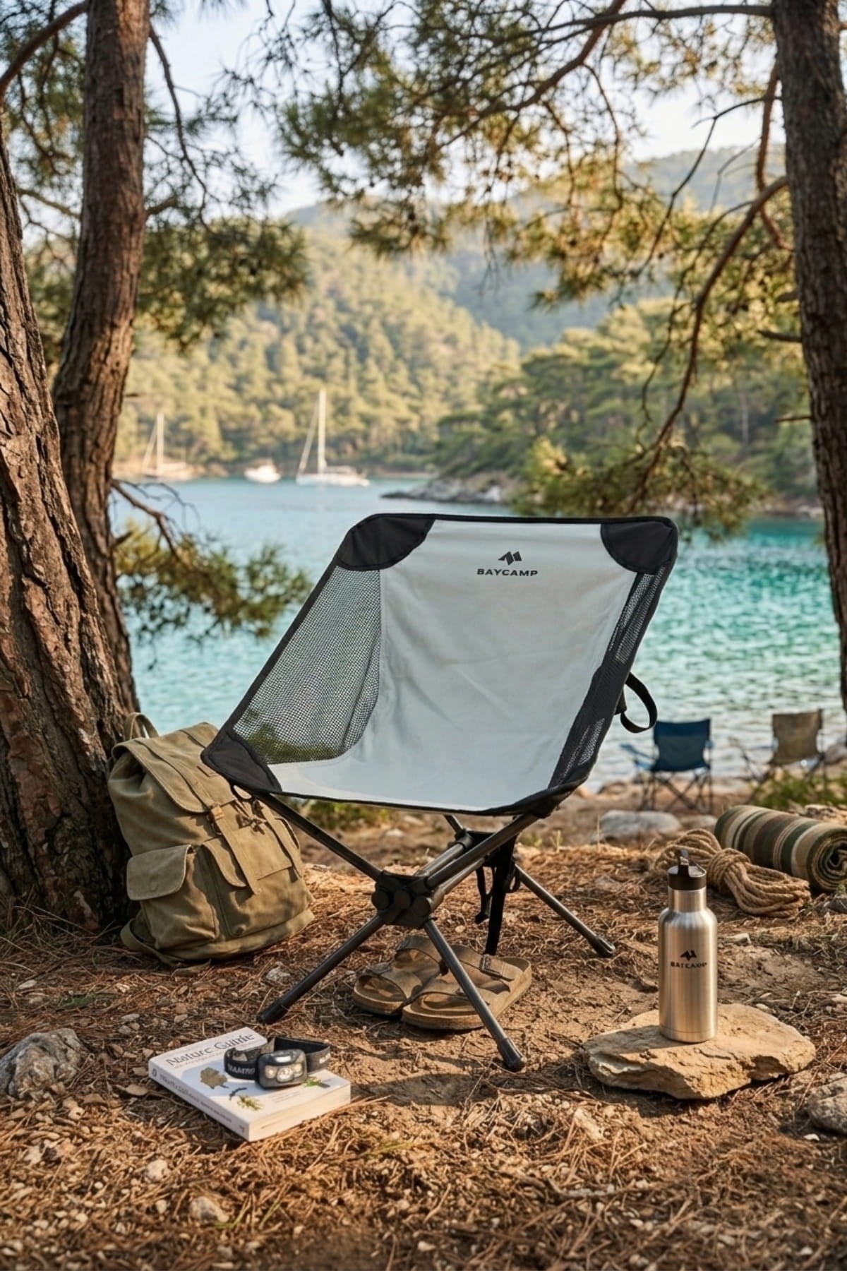 Baycamp Gezgin Moto Katlanır Kamp Sandalyesi (BAYCAMP.GZG)
