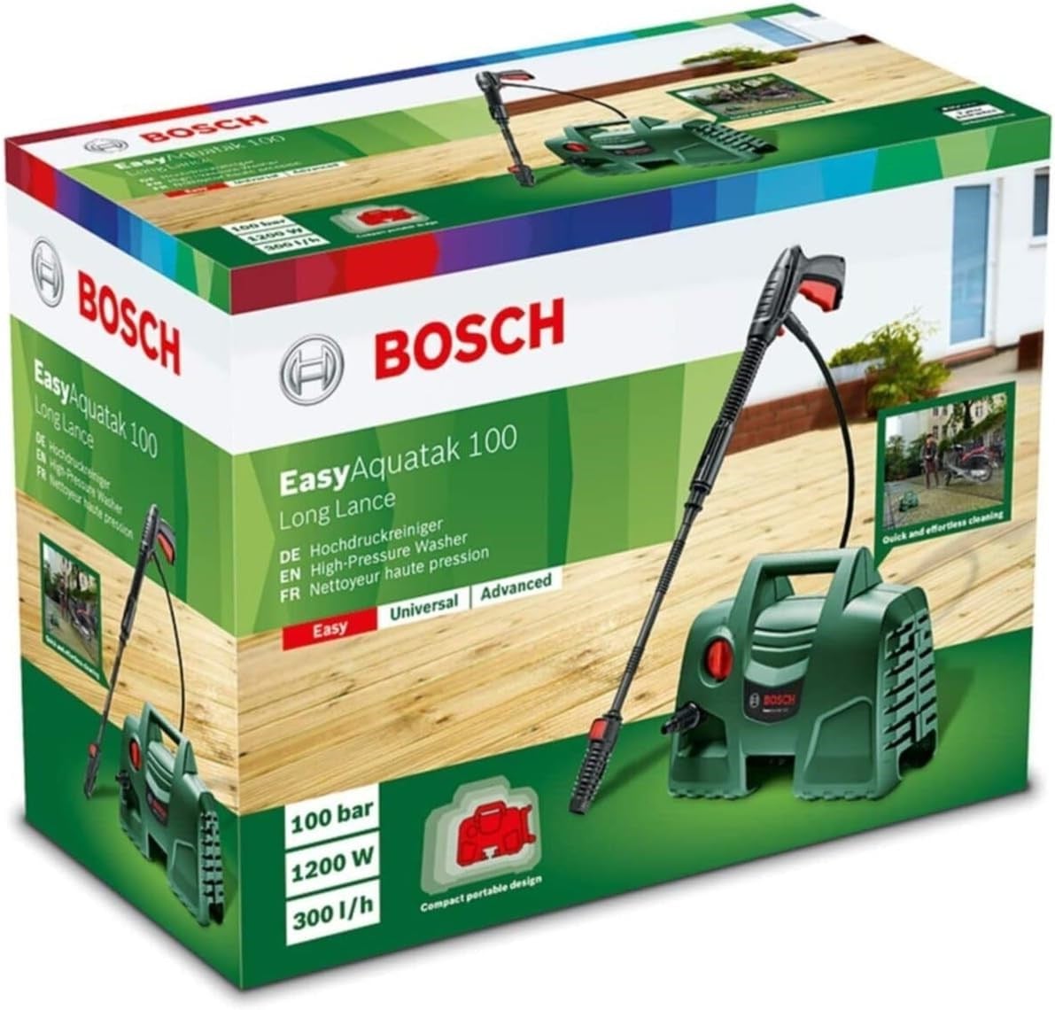 Bosch EasyAquatak100 LL Yüksek Basınçlı Yıkama (BOSCH.0 600 8A7 E01)