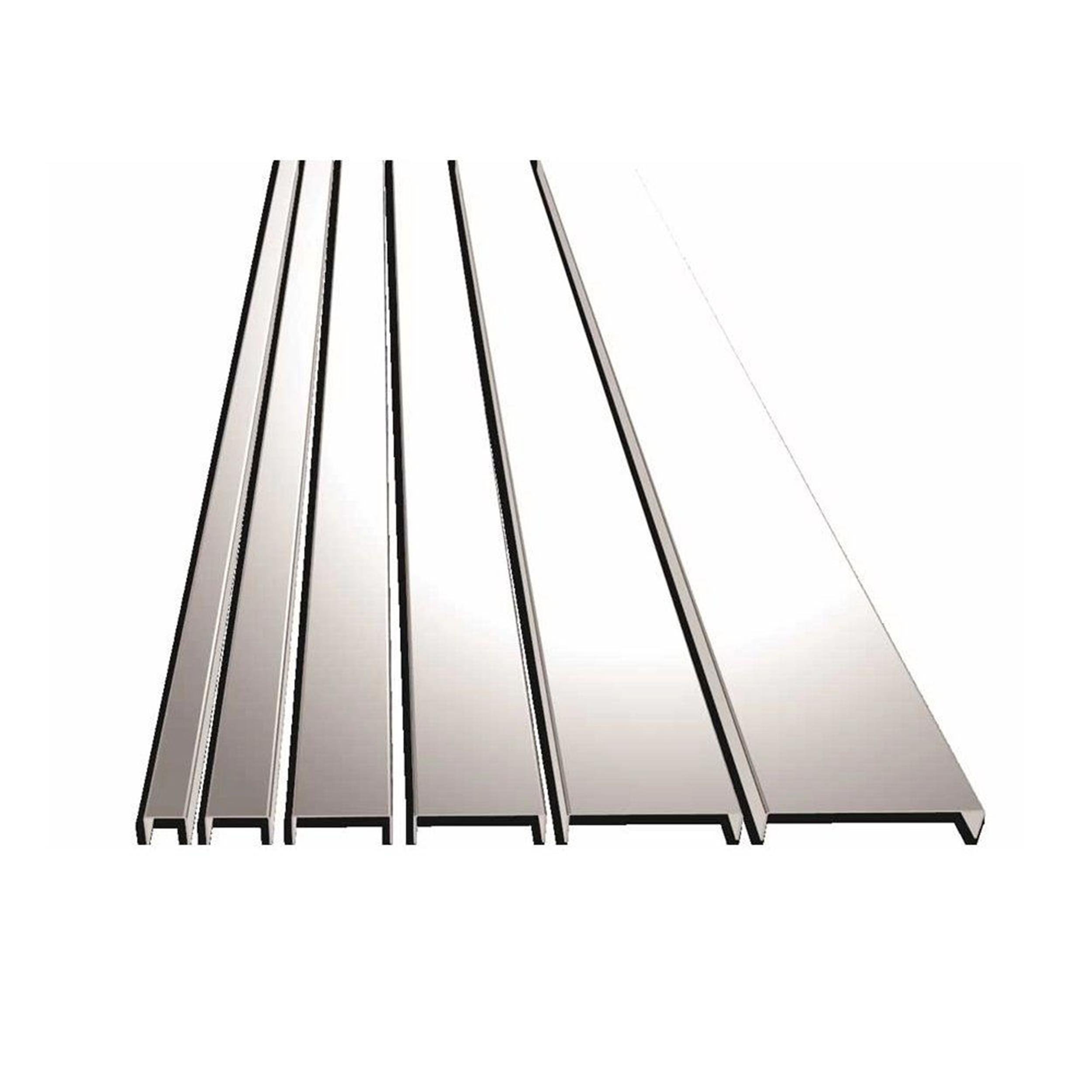 Tesay Gümüş 30 mm 244 cm Çelik Bordür (BREC3010)