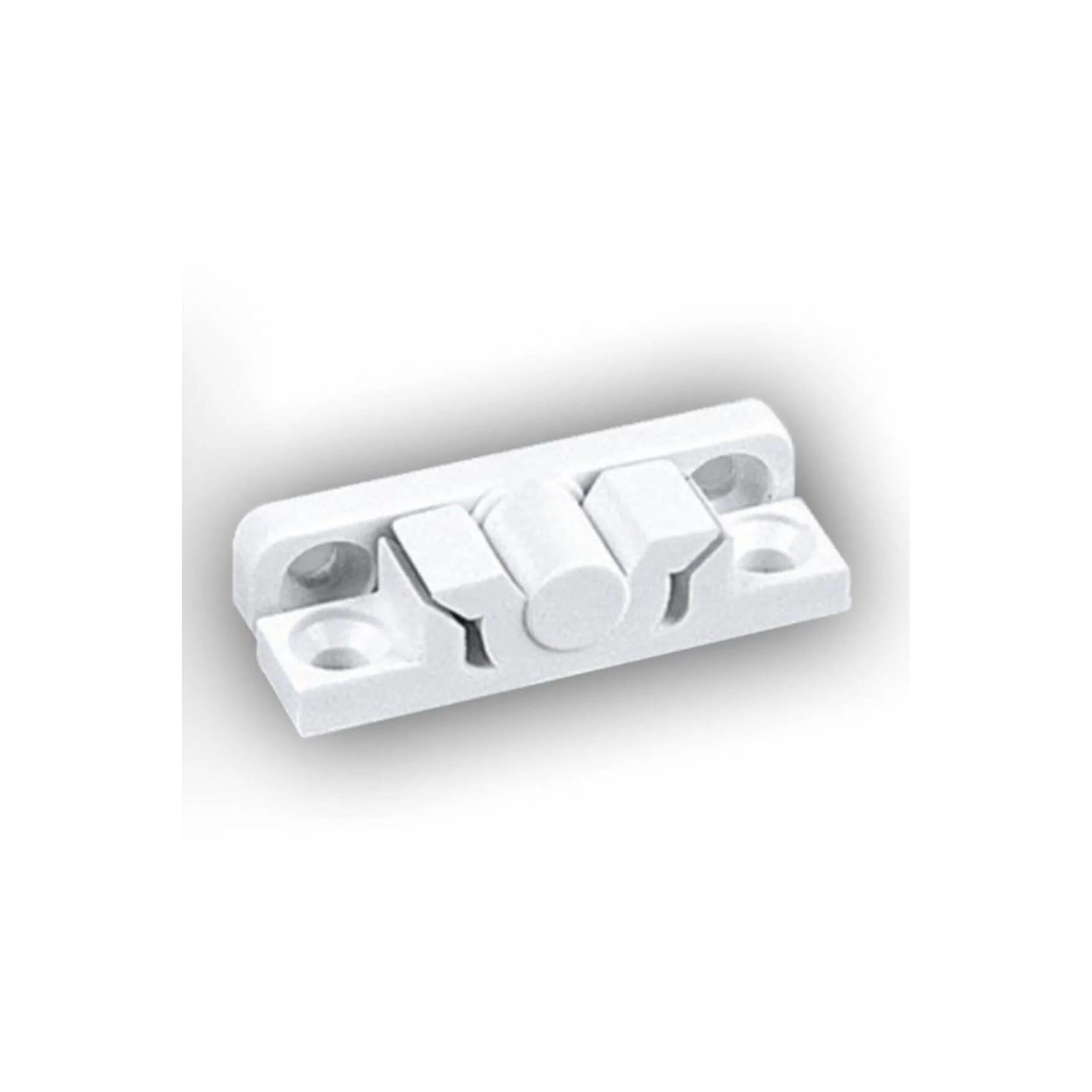Adilon Beyaz Büyük Plastik PVC Doğrama Çıt Çıt (4 Adet) (CMS.10290195)