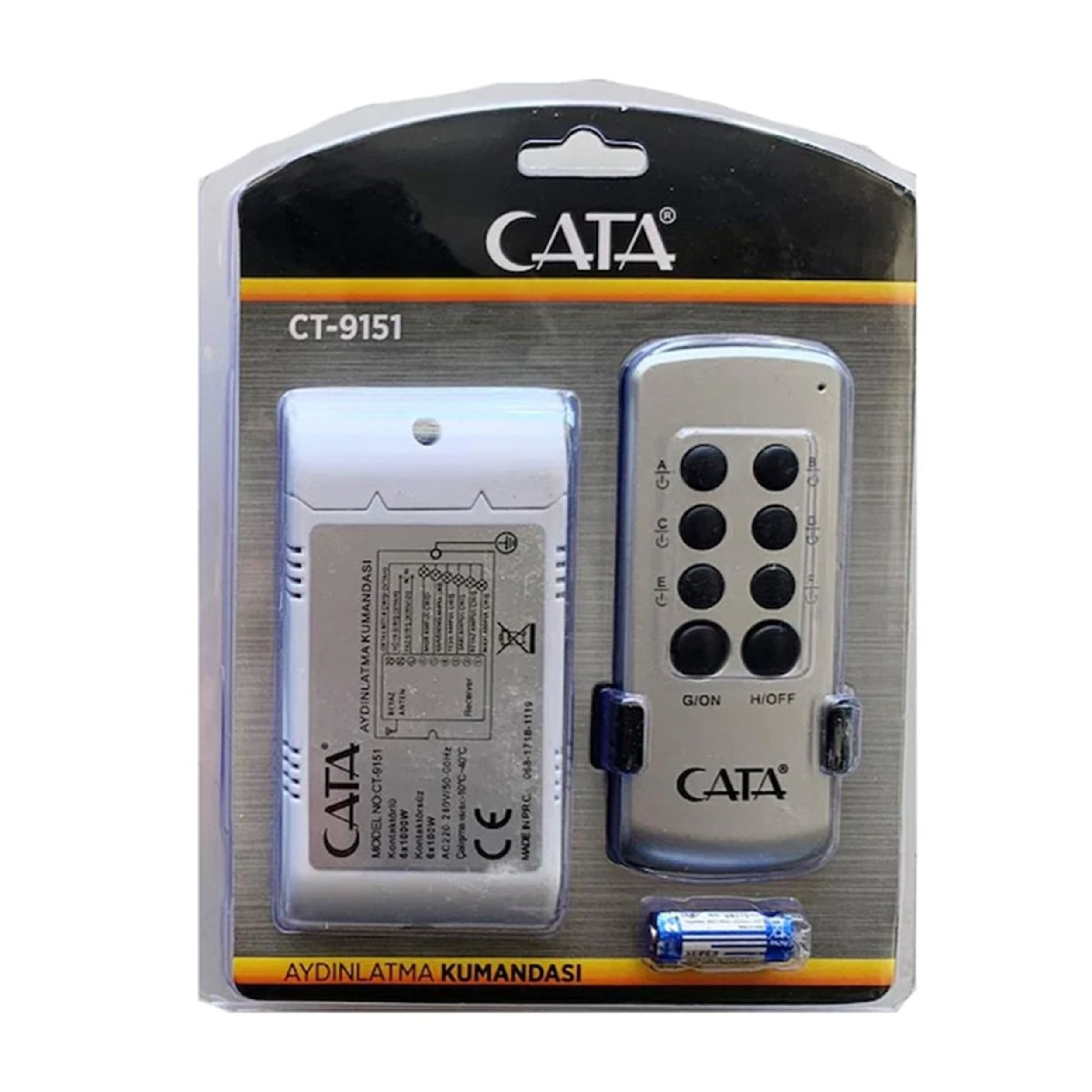 CATA 6x1000 Watt 6' Lı Kumanda (CT-9151)