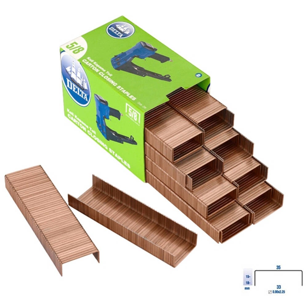 Delta 5/8 (35/15) Koli Kapama Zımba Teli (DELTA.5/8)