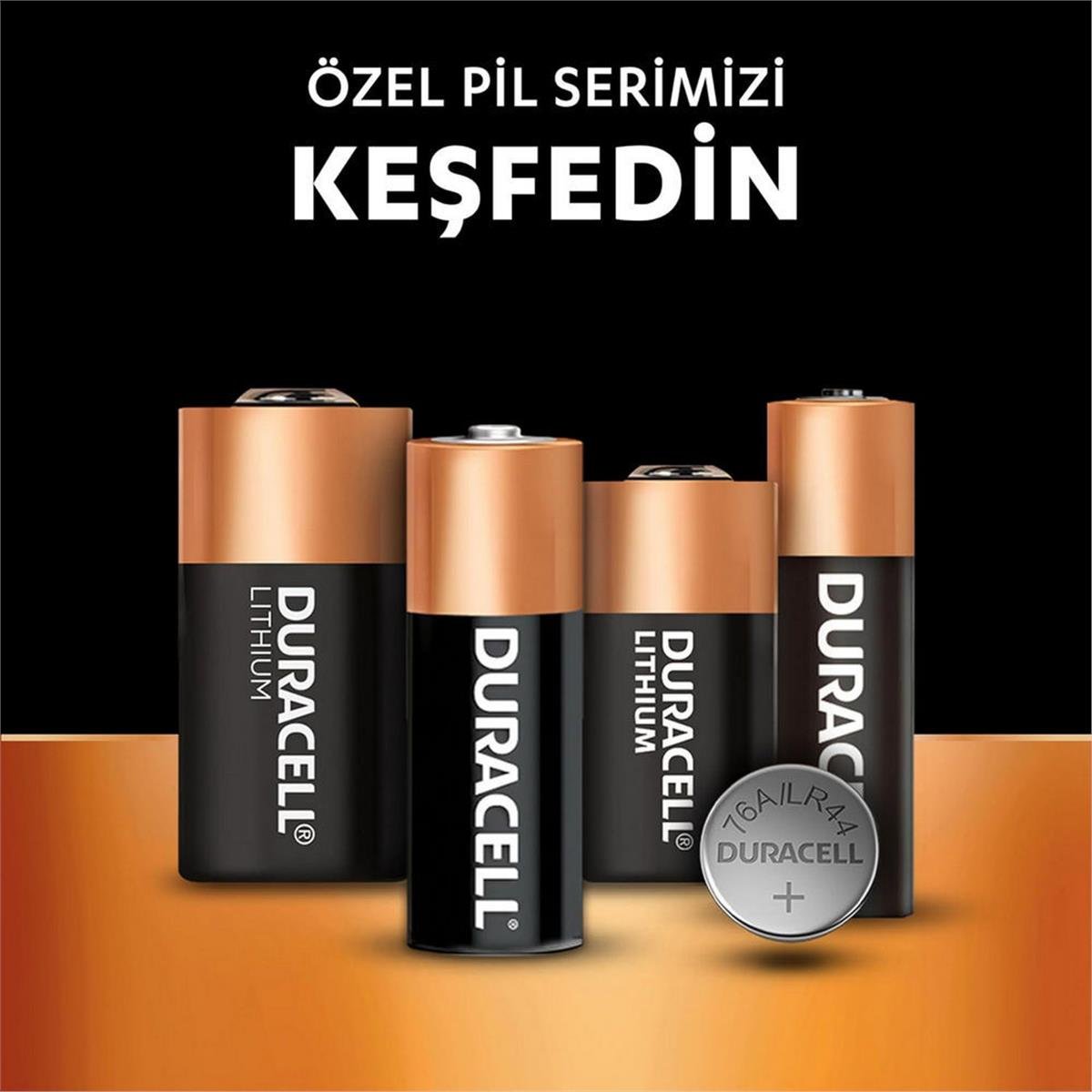Duracell LR44 1.5V Alkalin Düğme Pil (4 Adet) (DRCL-2199)
