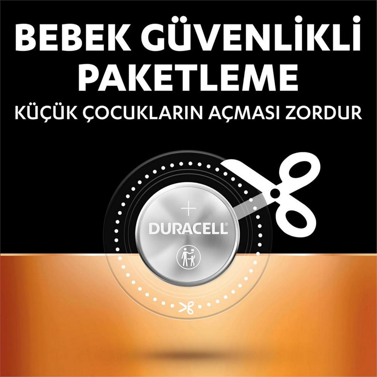 Duracell CR2032 3 Volt Düğme Pil (2 Adet) (DRCL-3921)