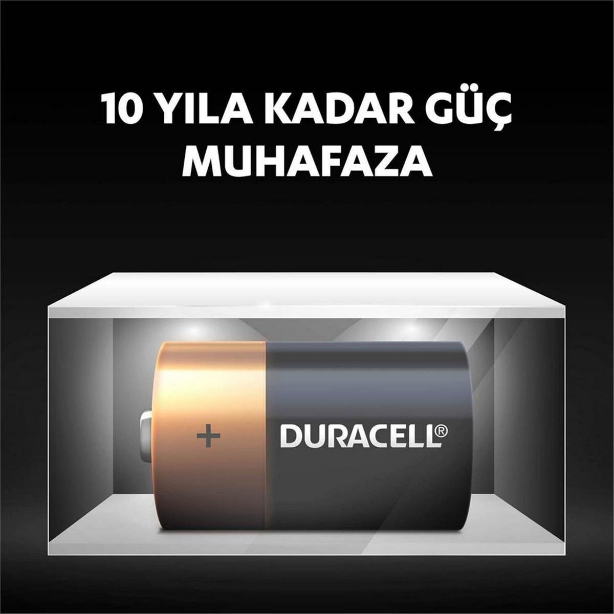 Duracell Alkalın D Büyük Boy Pil (2 Adet) (DRCL-6716)