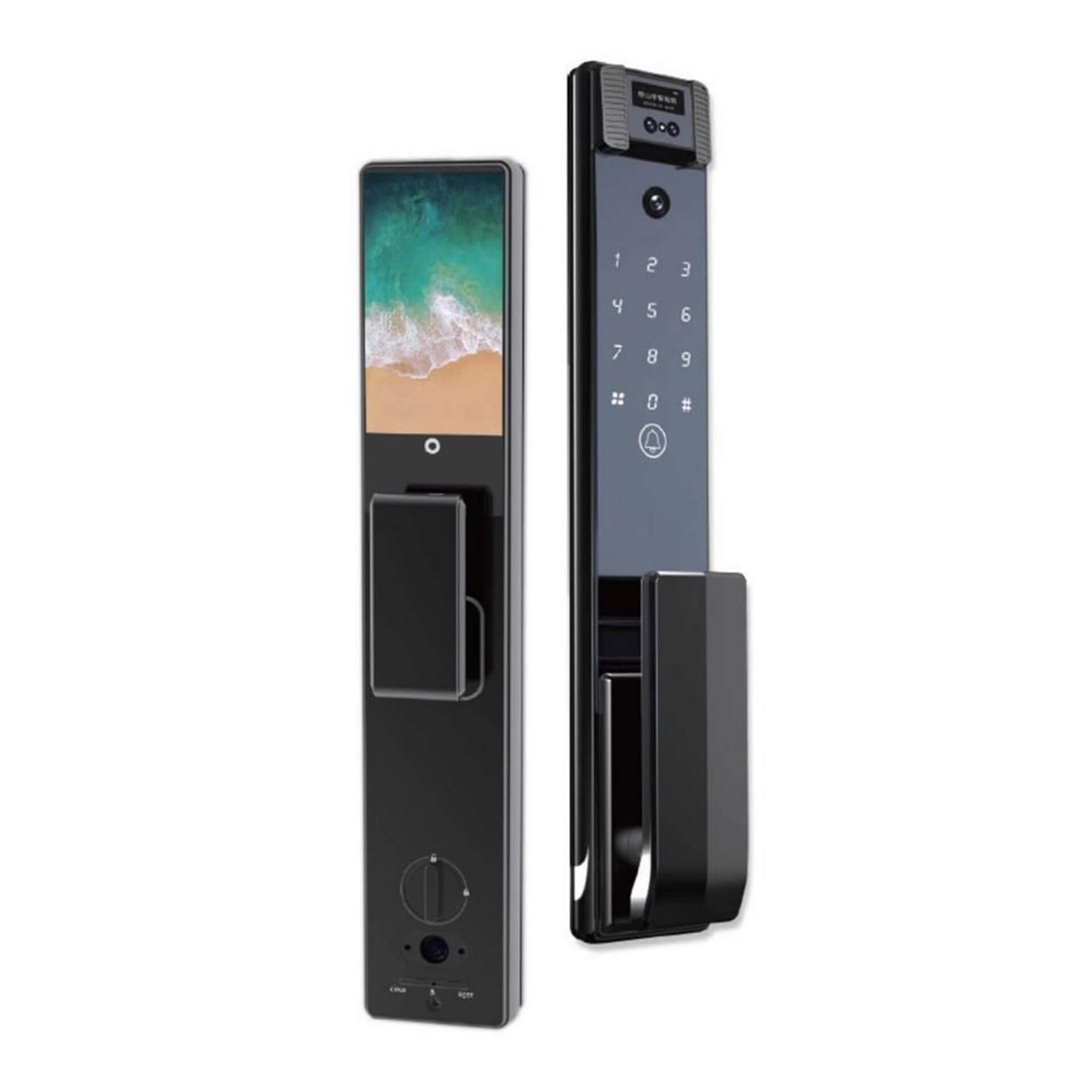 Emaks Prime Siyah Retina 30 Akıllı Kapı Kilidi (EE.BCK.002.0002.R001)