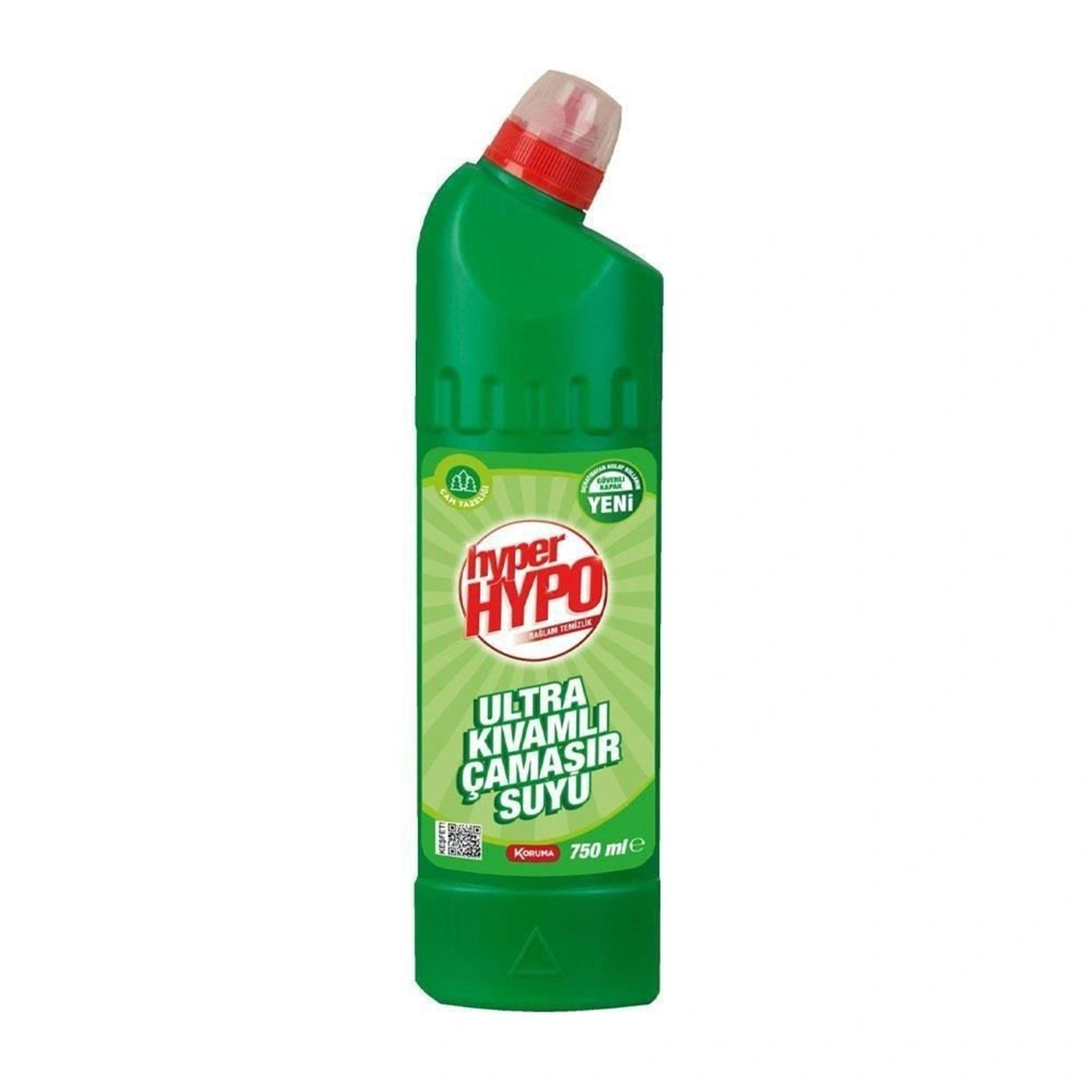 Hyper Hypo Kızıl Çam 750 gr Ultra Çamaşır Suyu (12 Adet) (EG-047162)