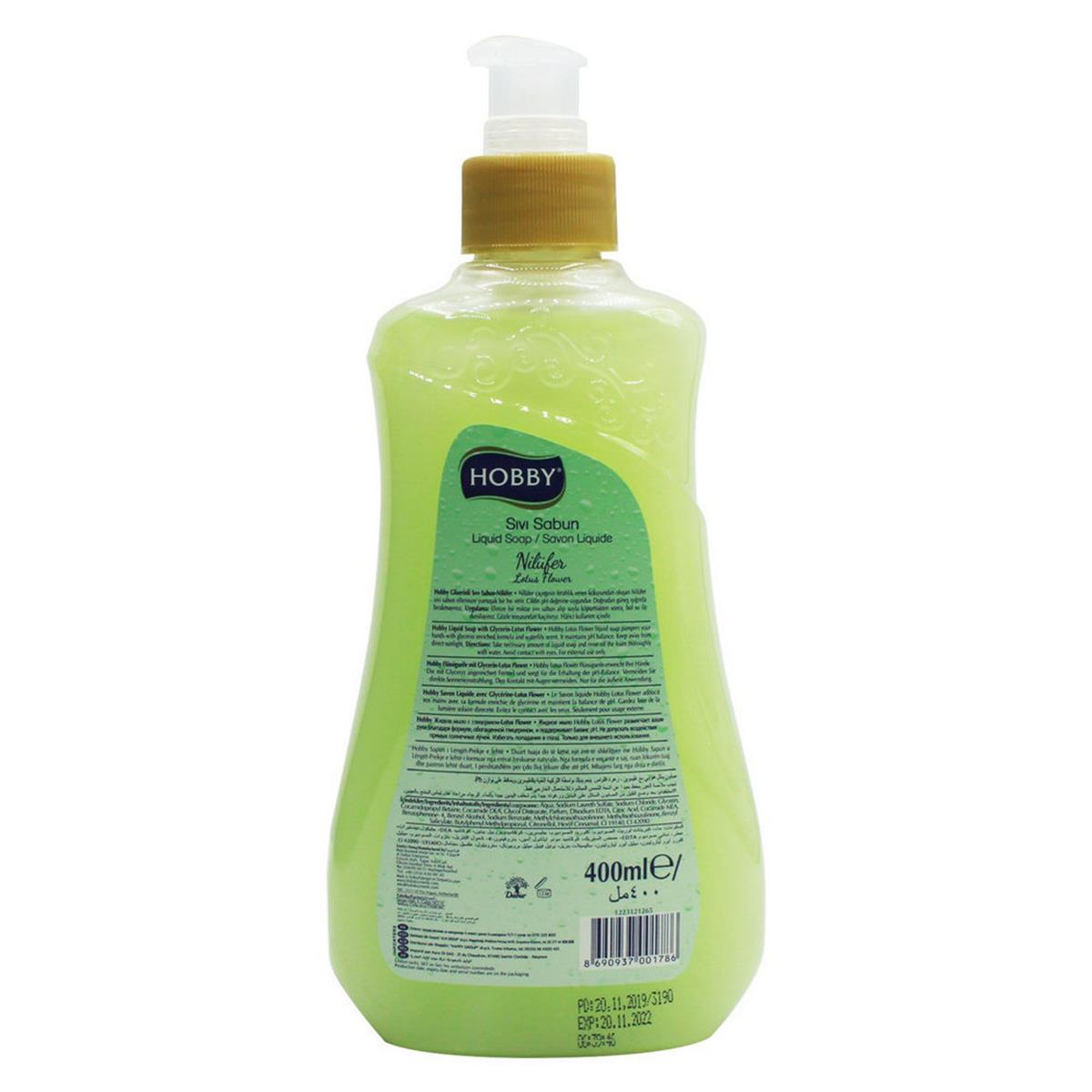 Hobby Nilüfer 400 Ml. Sıvı Sabun (EG-FT134400LF)