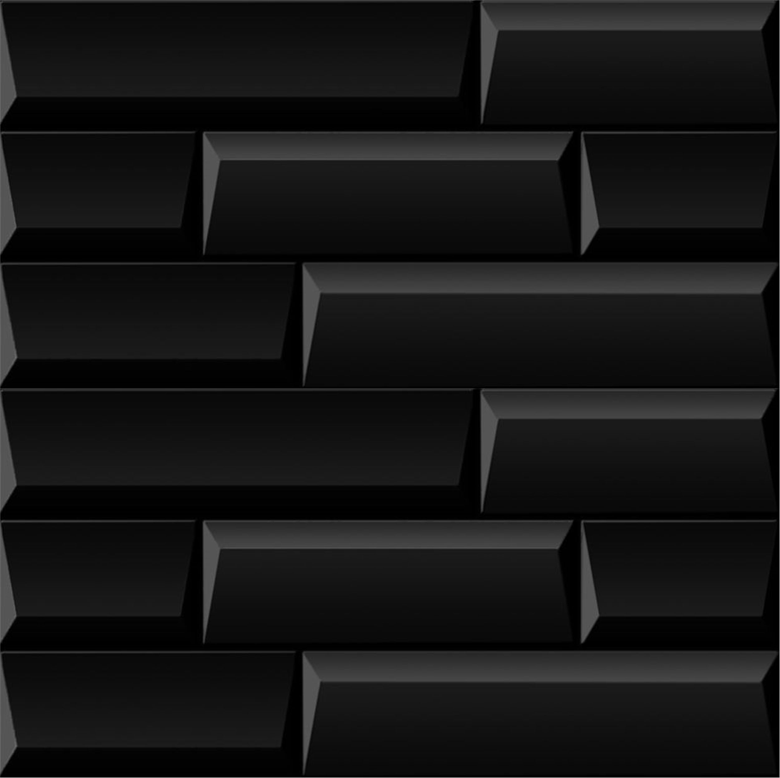 EGE Seramik Parlak Siyah 30x60 cm Chicago Granit (EGE.300X600CHG93)