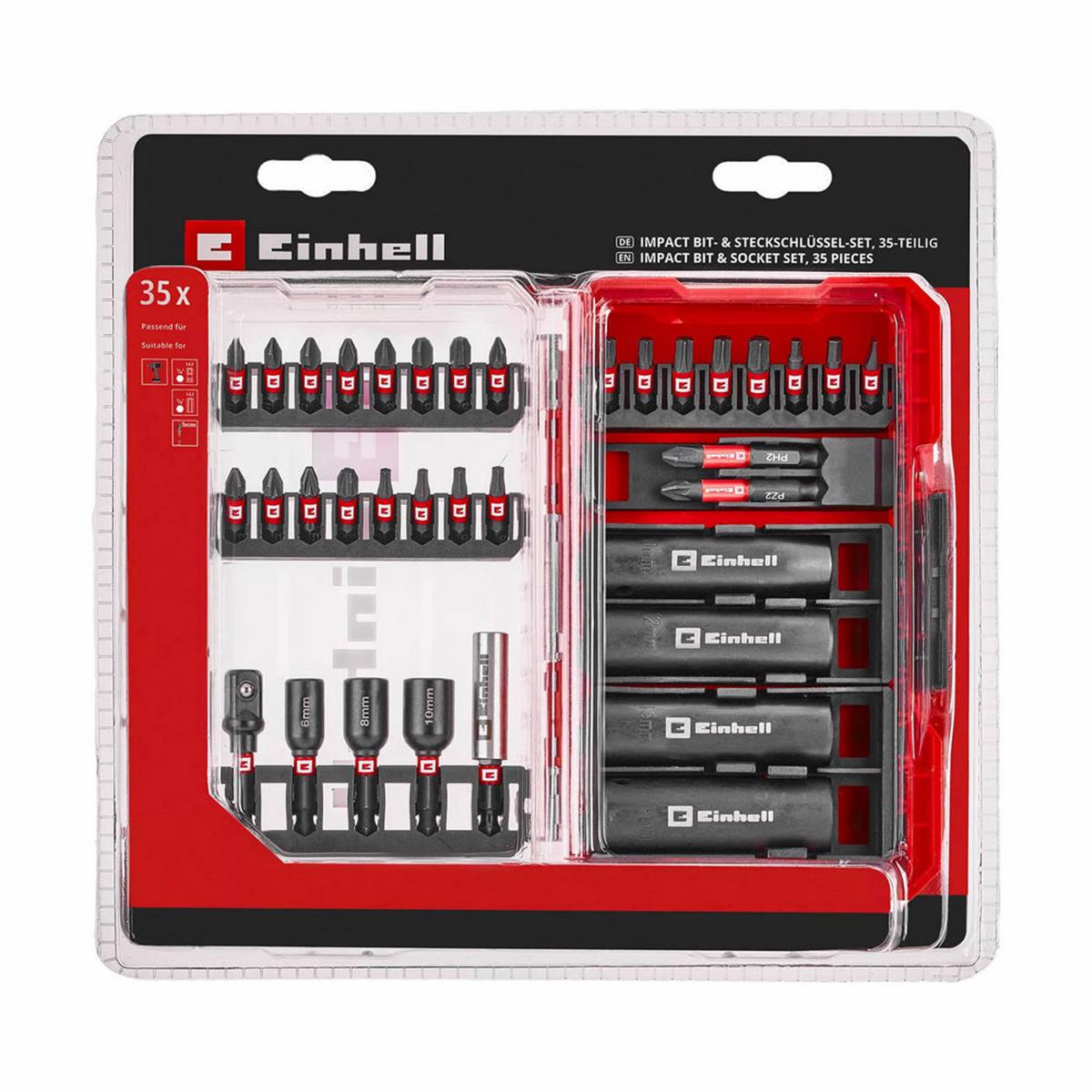 Einhell 35 Parça M-Case Bits ve Lokma Uç Seti (EİNHEL.49109230)