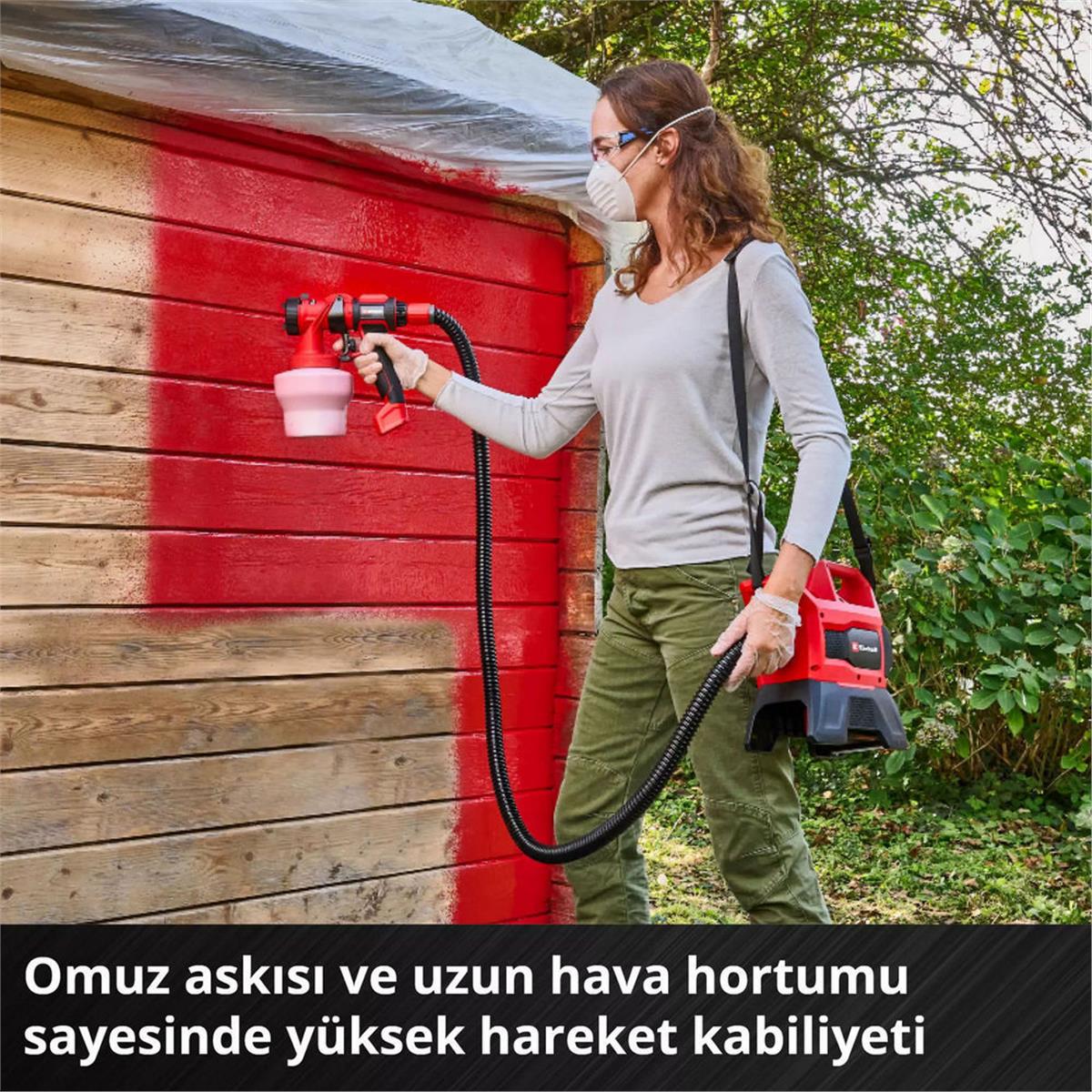 Einhell TE-SY 18/90 Li Solo Akülü Boya Tabancası (Aküsüz) (EİNHEL.4260040)