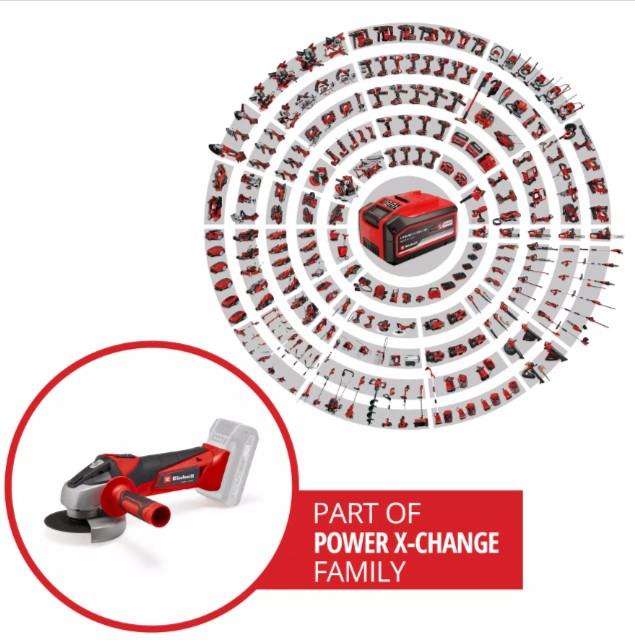 Einhell Classic TC-AG 18/115 Li (1x4,0Ah), Akülü Avuç Taşlama