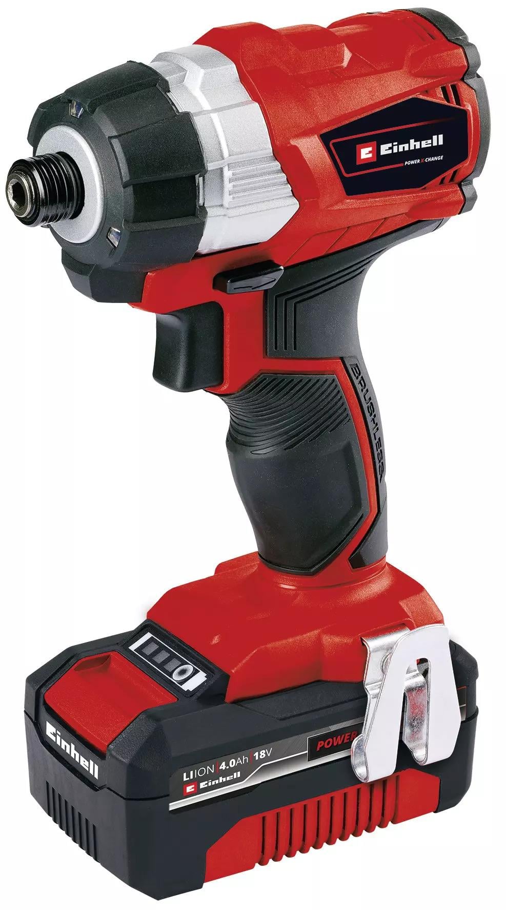 Einhell Professional TE-CI 18 Li BL Kit (1x4,0 Ah), Akülü Darbeli Vidalama