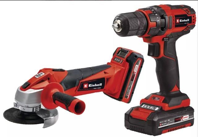 Einhell Classic TC-TK 18 Li Kit (CD+AG) (1x1,5 Ah + 1x3,0 Ah), Akülü Alet Seti