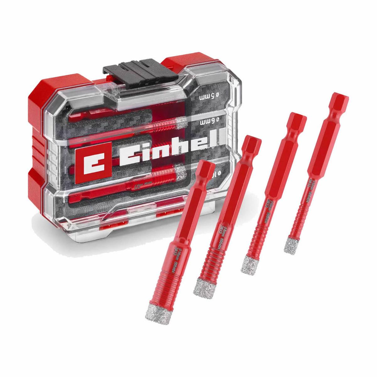 Einhell 4 Parça Beton Delici Elmas Taşlı Matkap Ucu (EİNHEL.49500404)