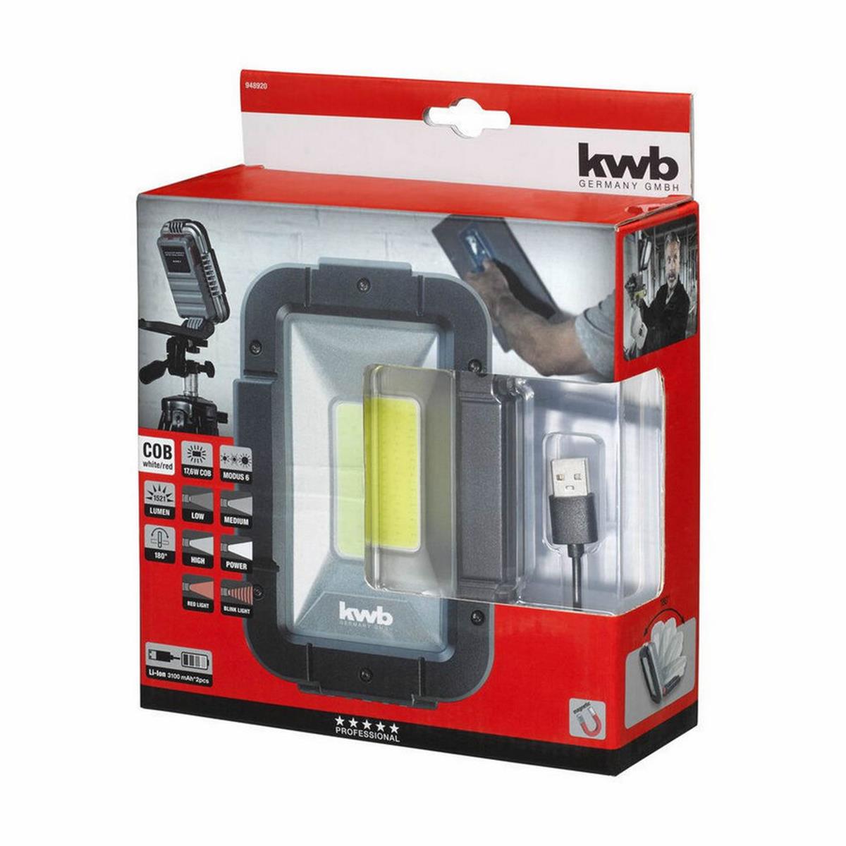 KWB 6200 Mah Powerbank Özellikli Akülü Projektör (EİNHEL.49948920)