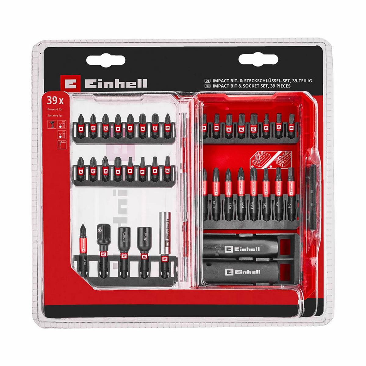 Einhell 39 Parça M-Case Bits Uç ve Soket Seti (EİNHEL.49109220)