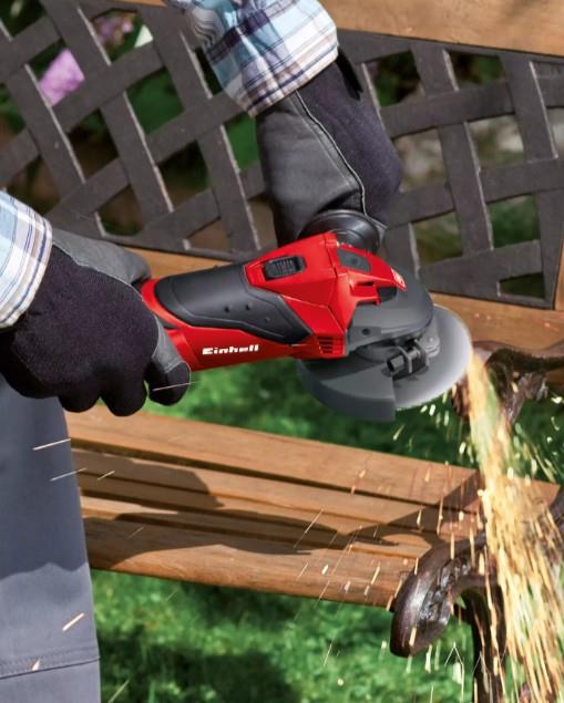 Einhell Expert TE-AG 125/750 Kit, Avuç Taşlama