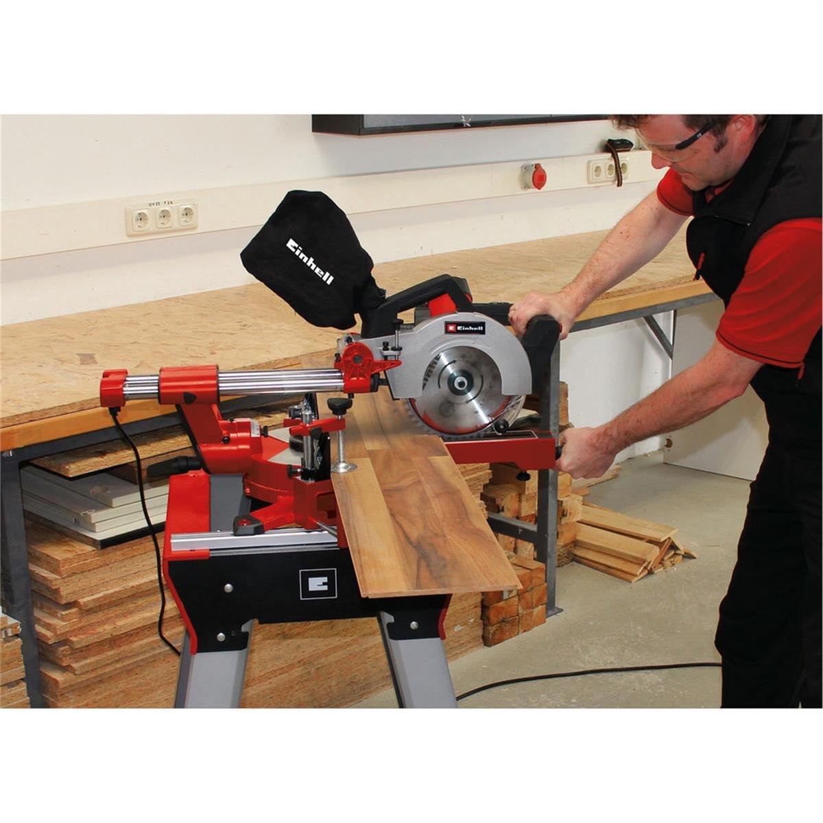 Einhell TE-SM 2534 Pistonlu Dual Yatarlı Gönye Testere (EİNHEL.4300870)